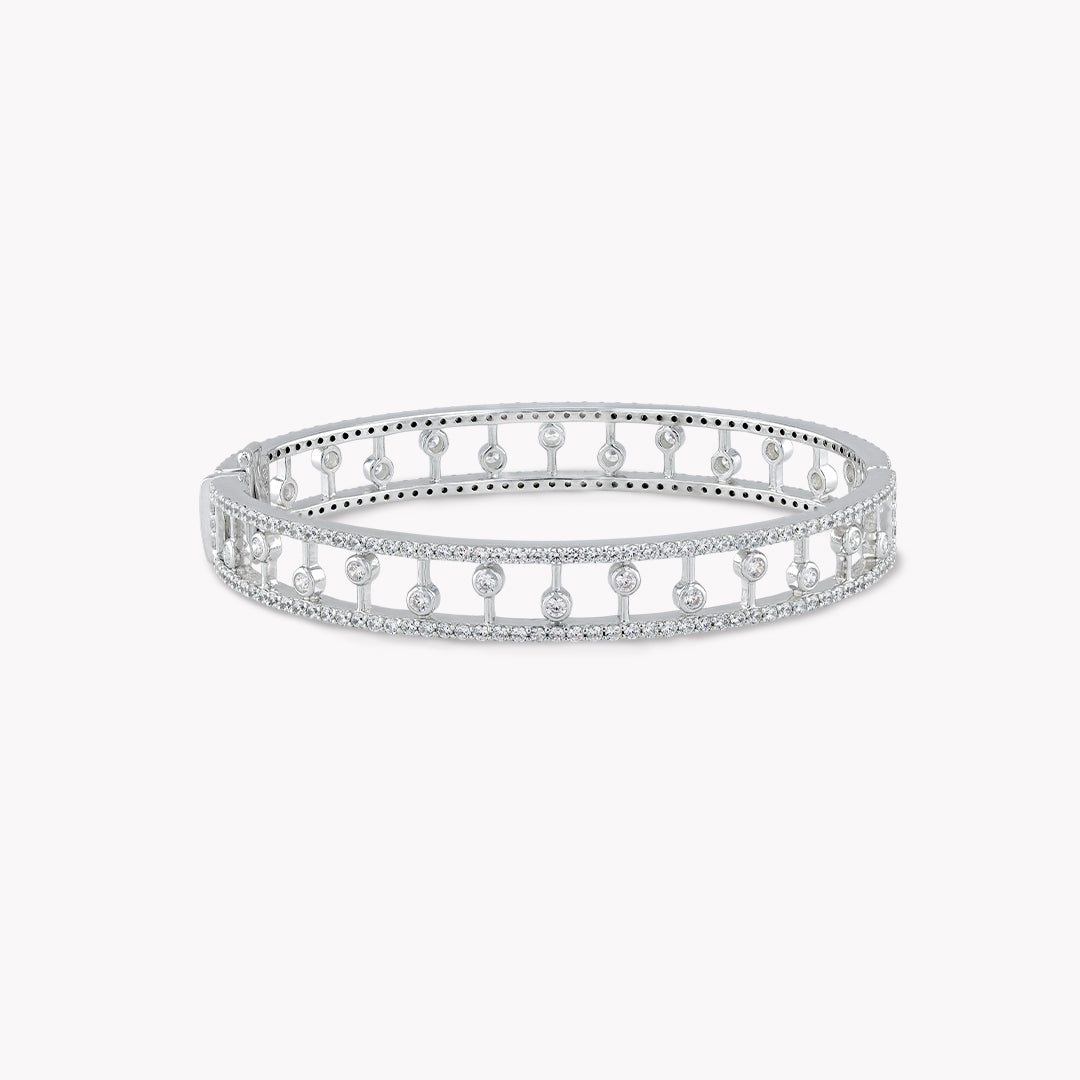 DANI 'Floating' Hinged Bangle