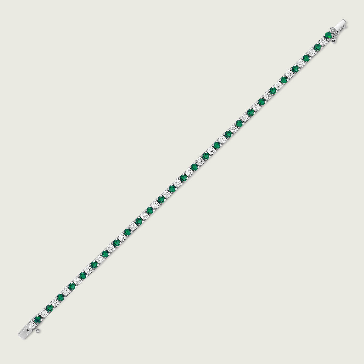 Eternal Emerald Tennis Bracelet