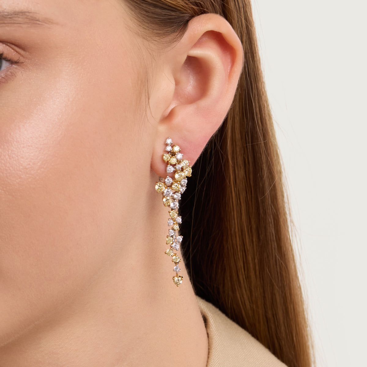 Canary Drop Earrings