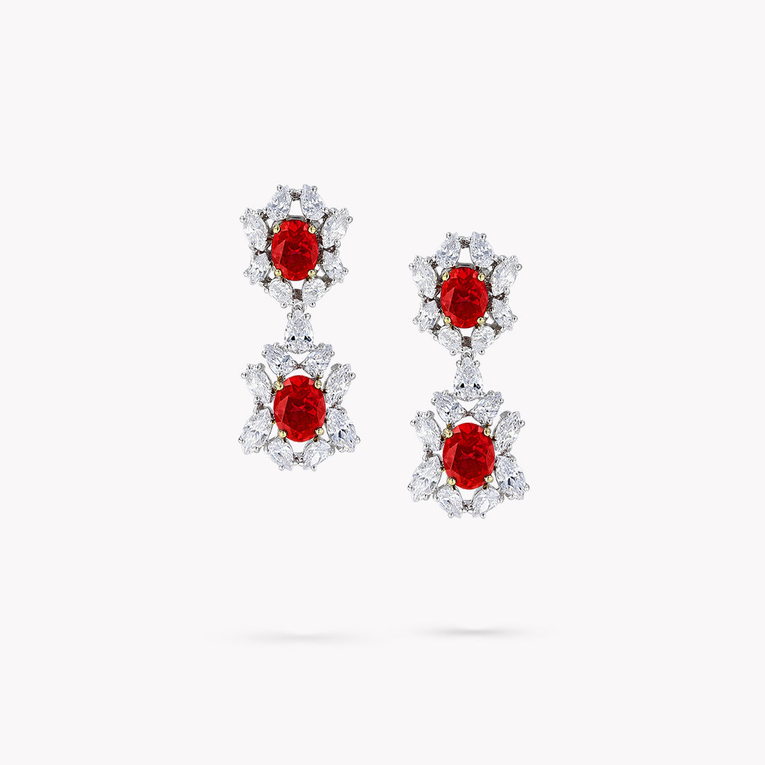 DANI 'Sunflower' Drop Earrings