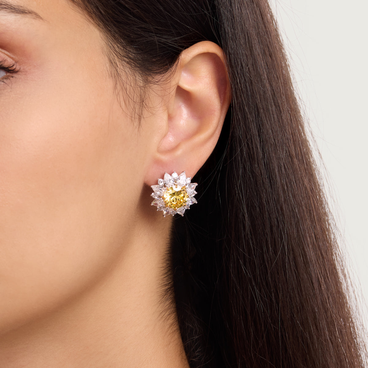 Canary Bloom Earrings