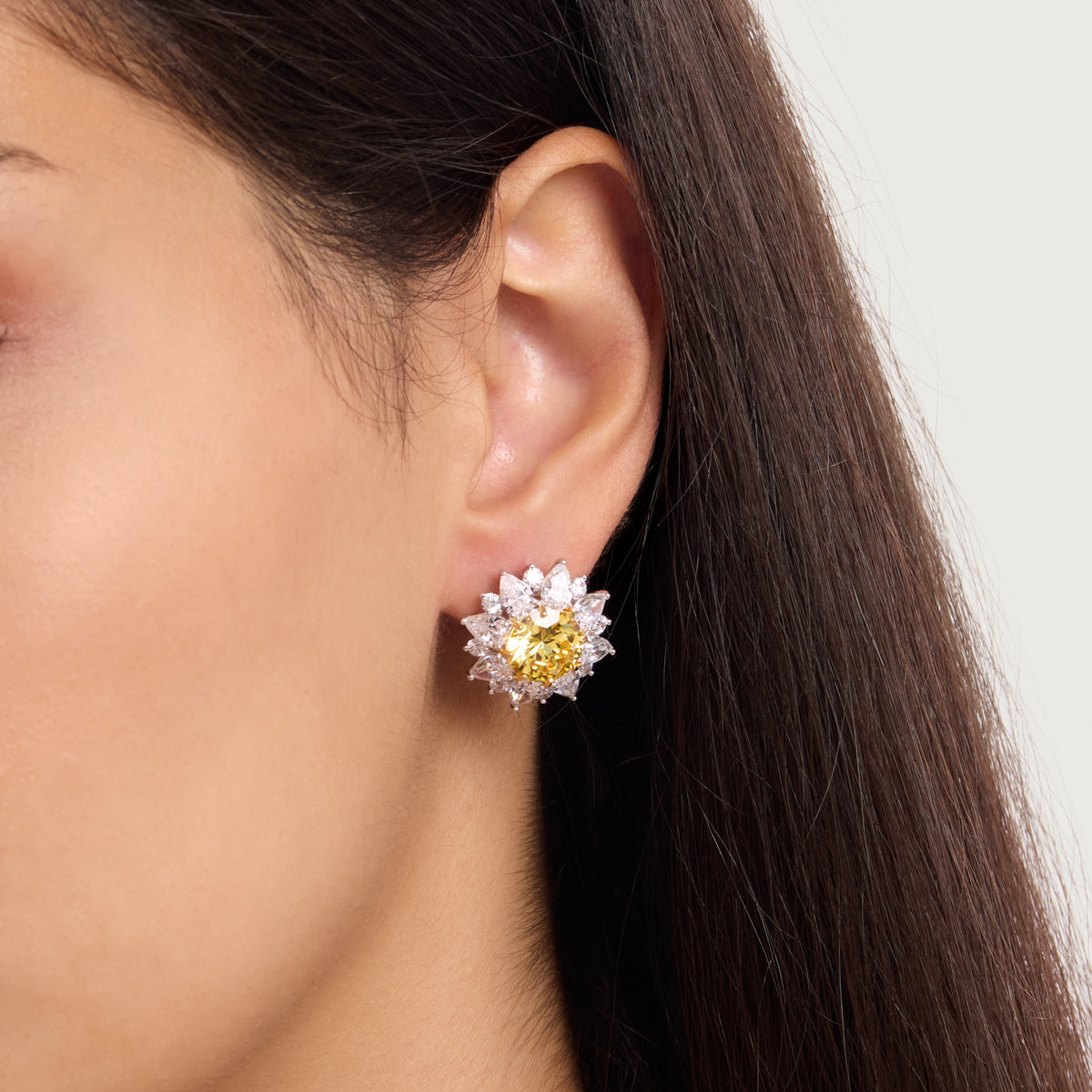 Canary Bloom Earrings