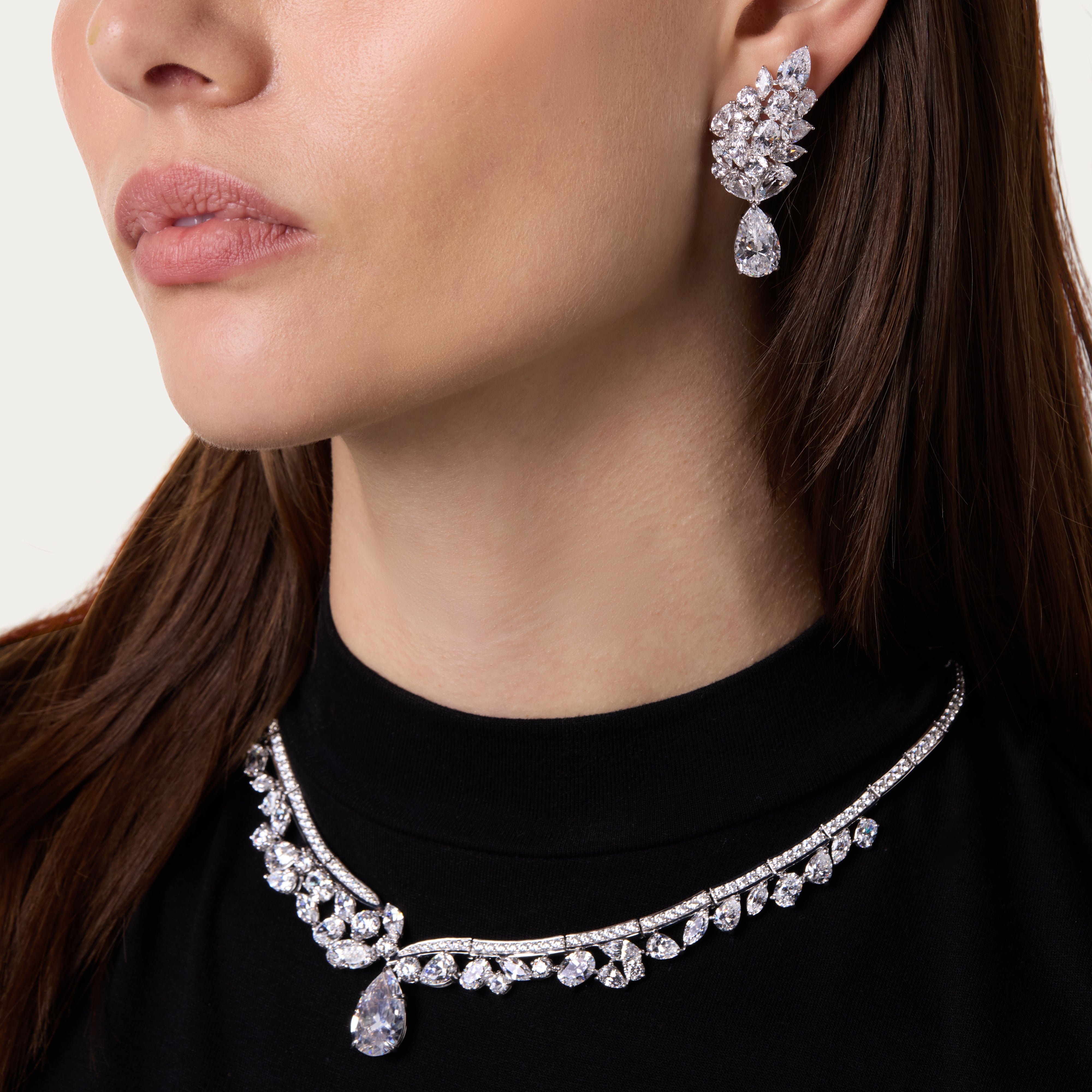 Diamond Serenade Elegance Earrings