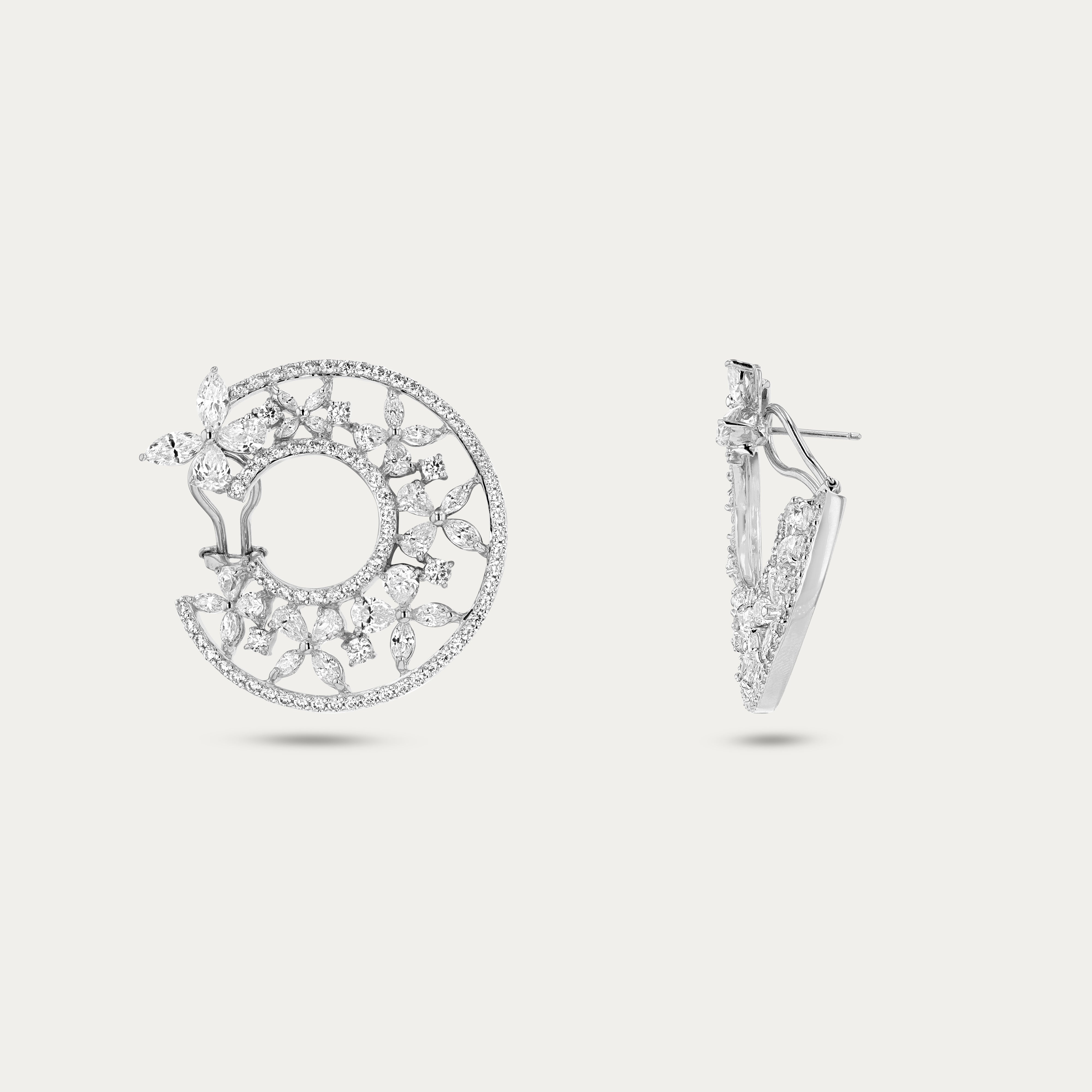 Brilliant Silhouette Earrings