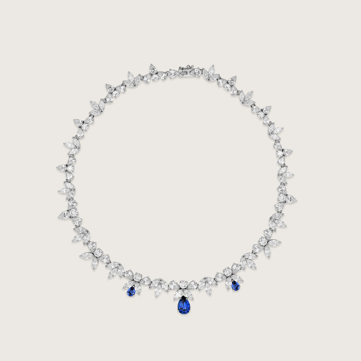 Sapphire Aura Necklace