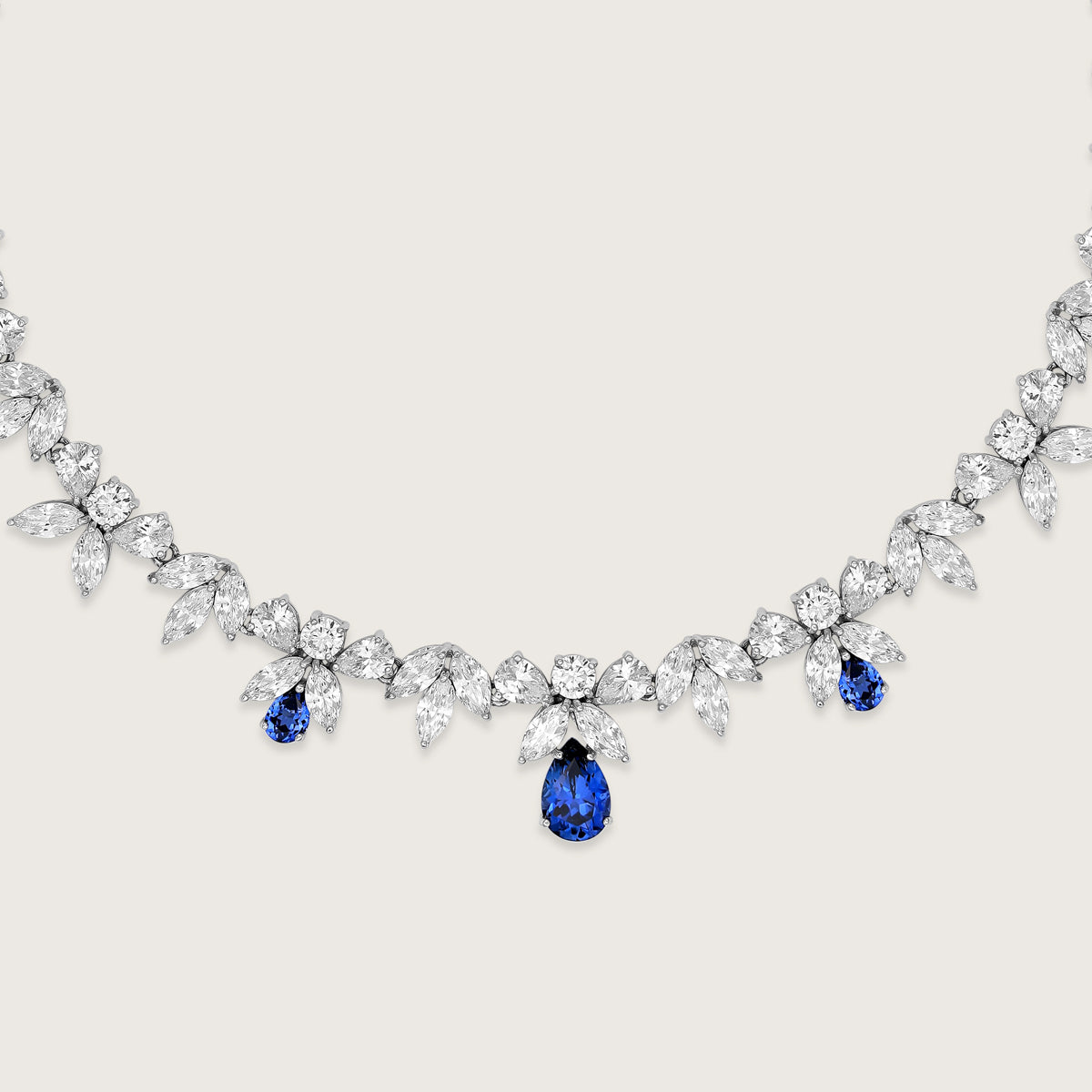 Sapphire Aura Necklace