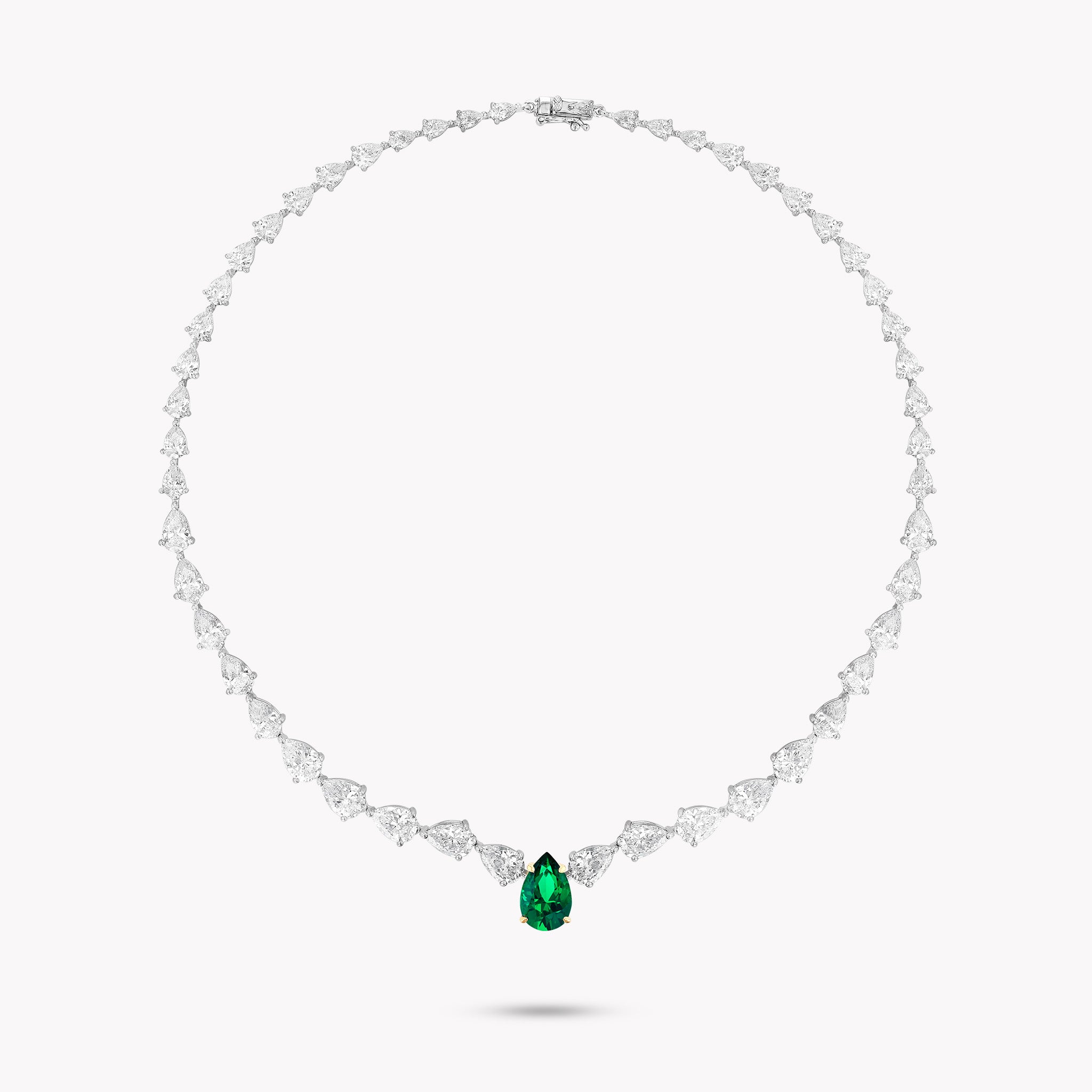 emerald DIAMOND necklace uae