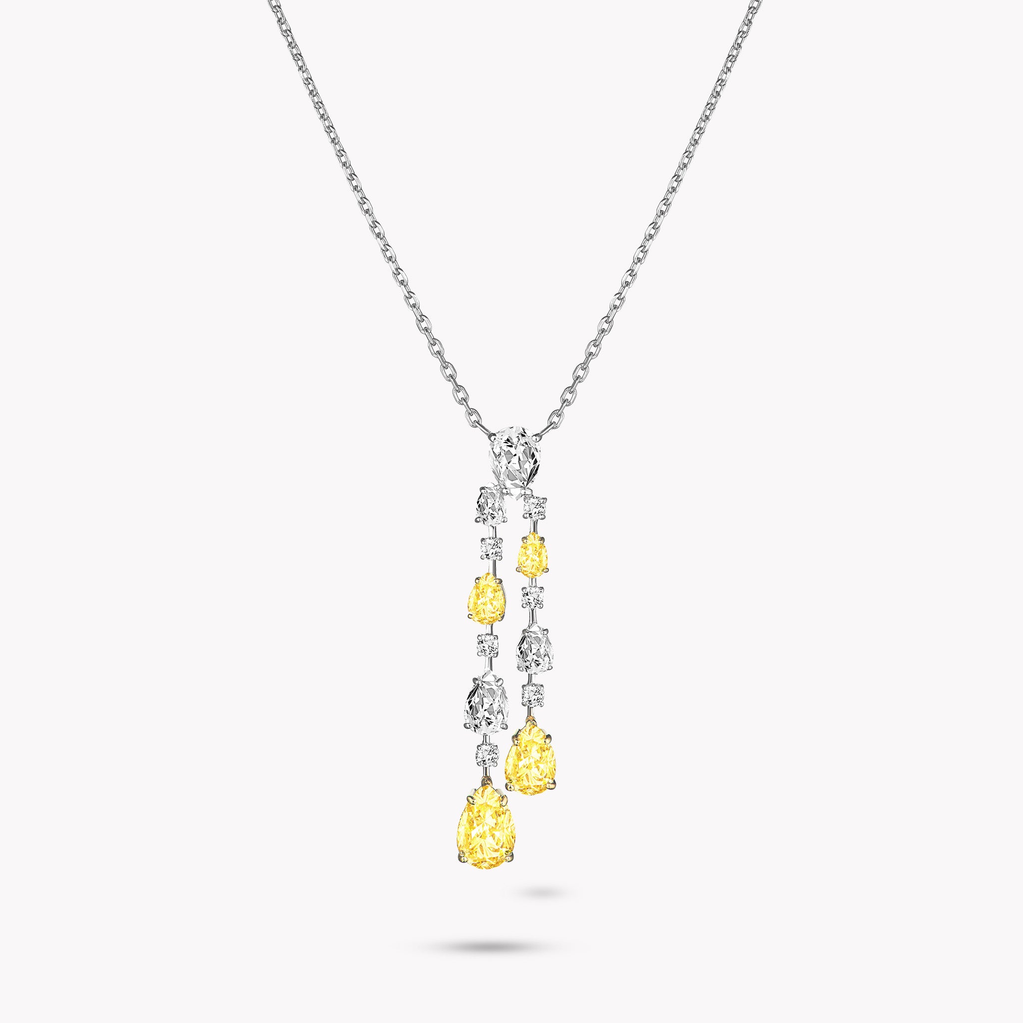 2 Row Linear Drop Pendant