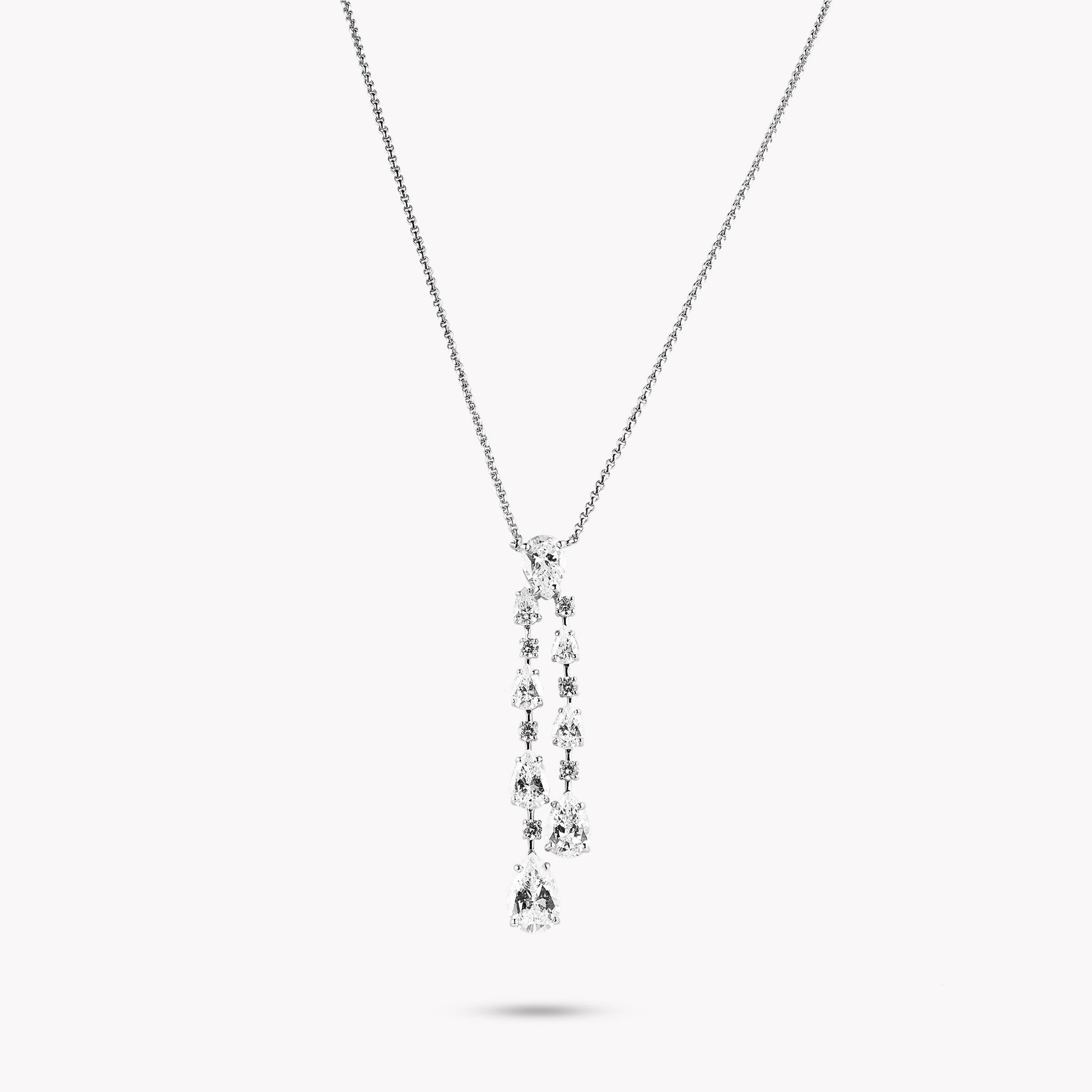 2 Row Linear Drop Pendant