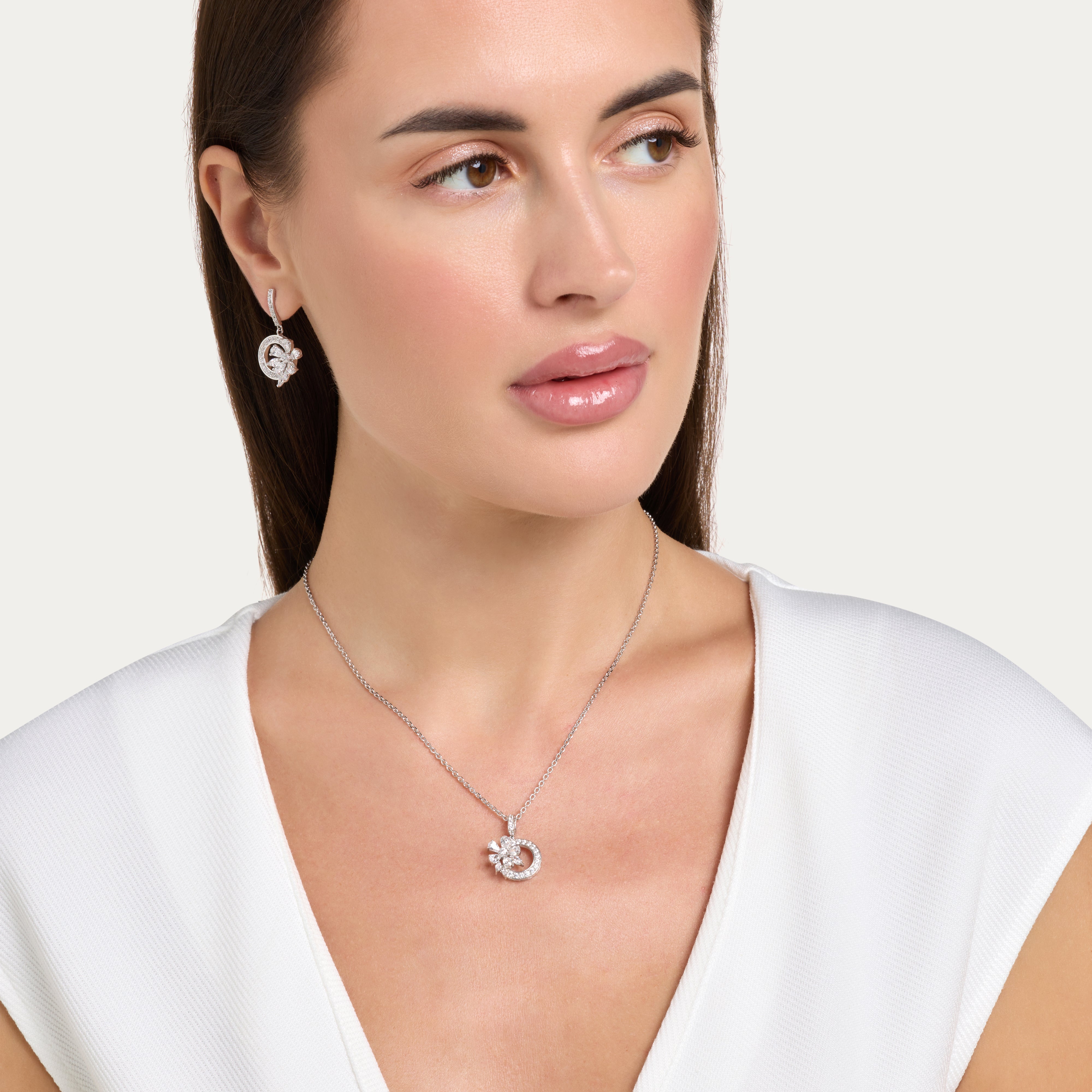 Petal Bloom Flower Pendant