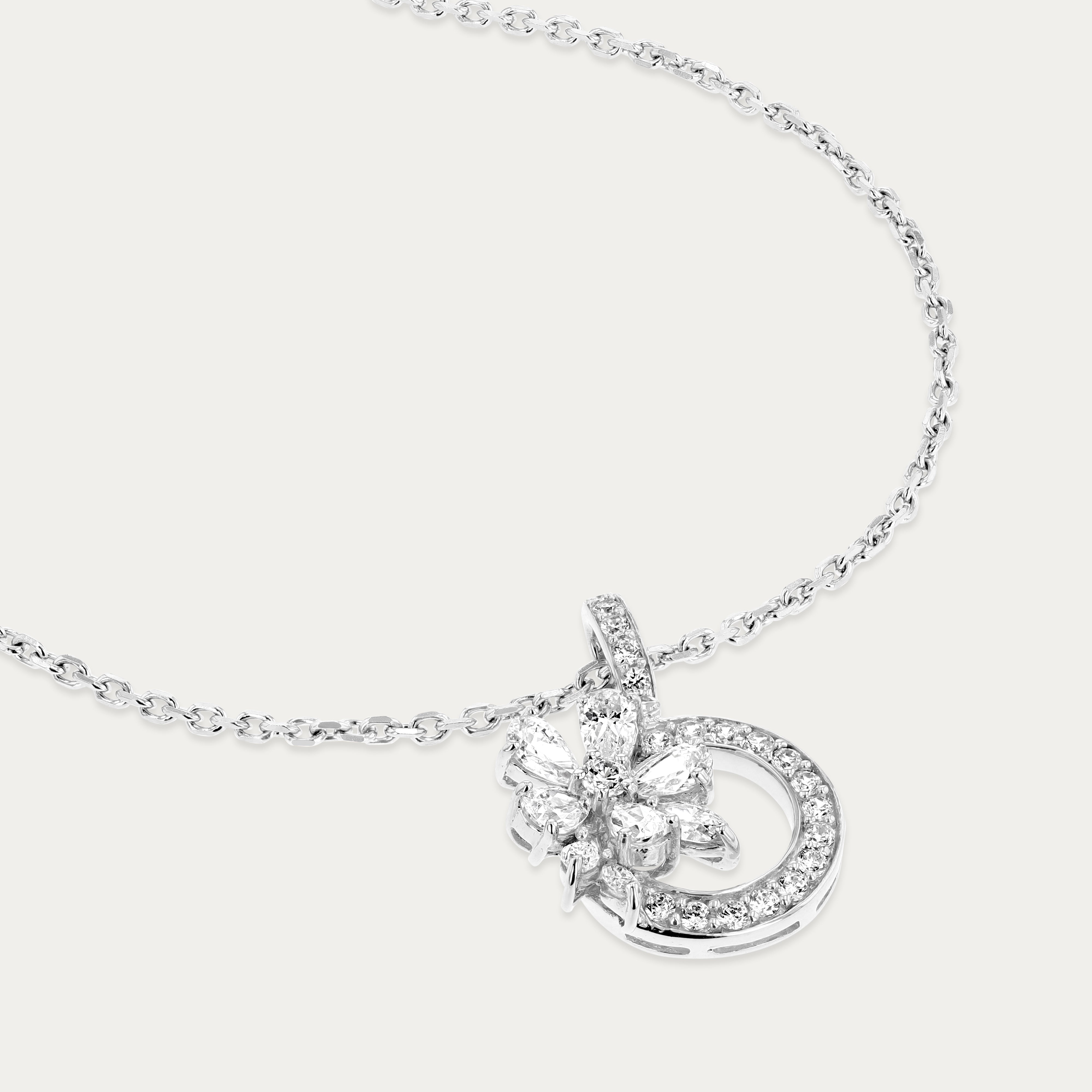 Petal Bloom Flower Pendant