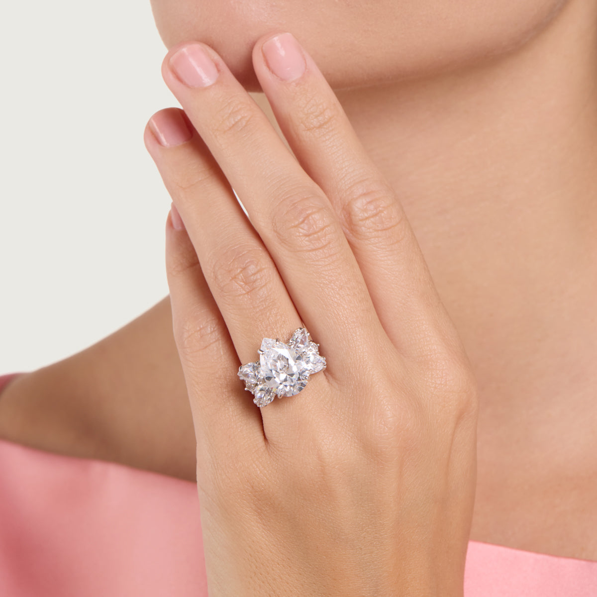 Crystal Cluster Ring