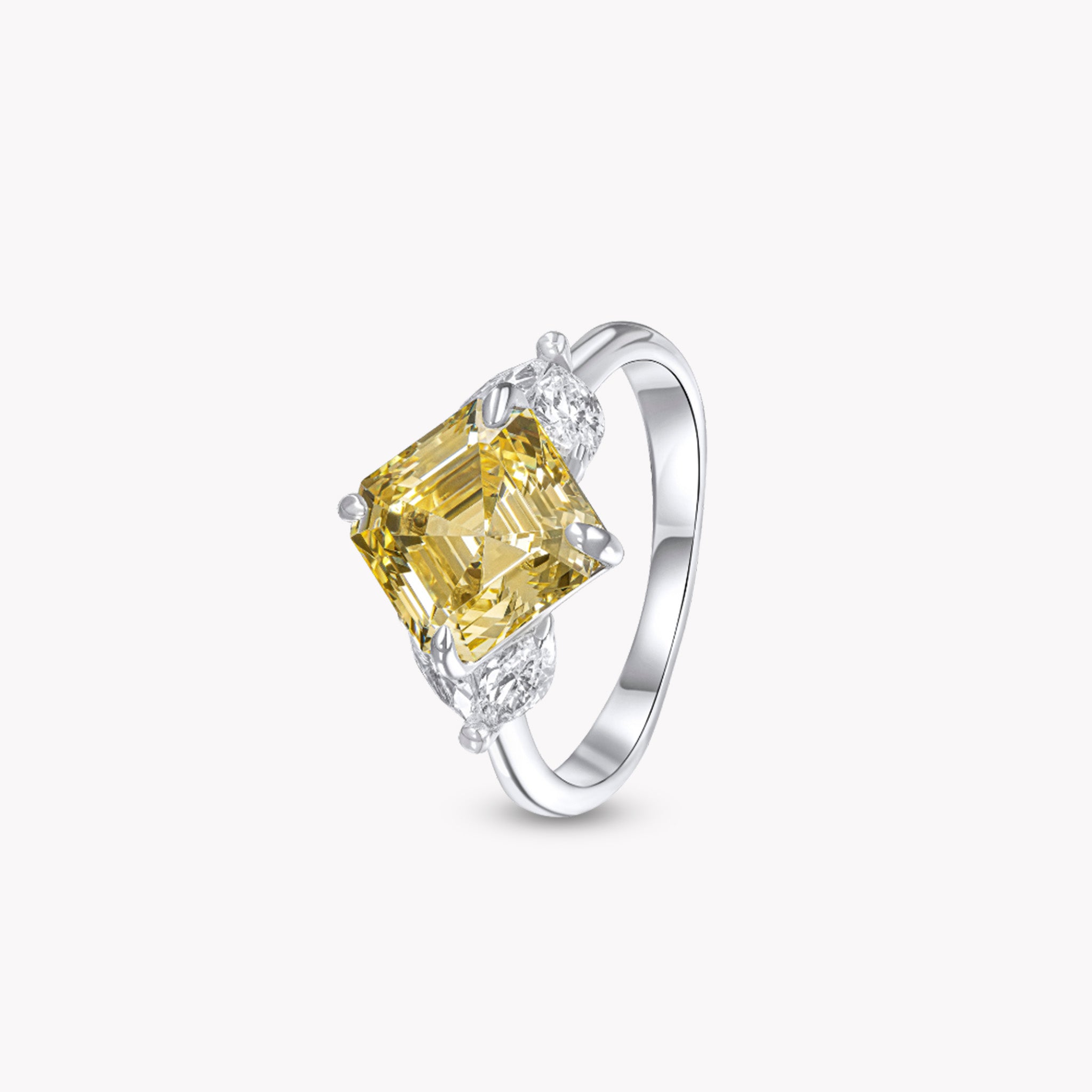 Double Marquise Accent Ring