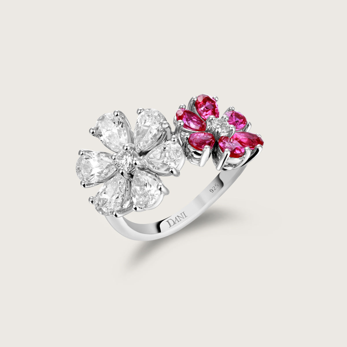 Blooming Ruby Ring