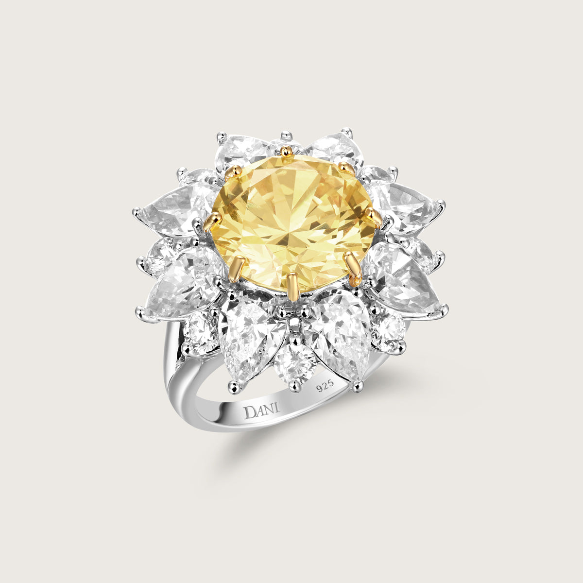 Canary Bloom Ring