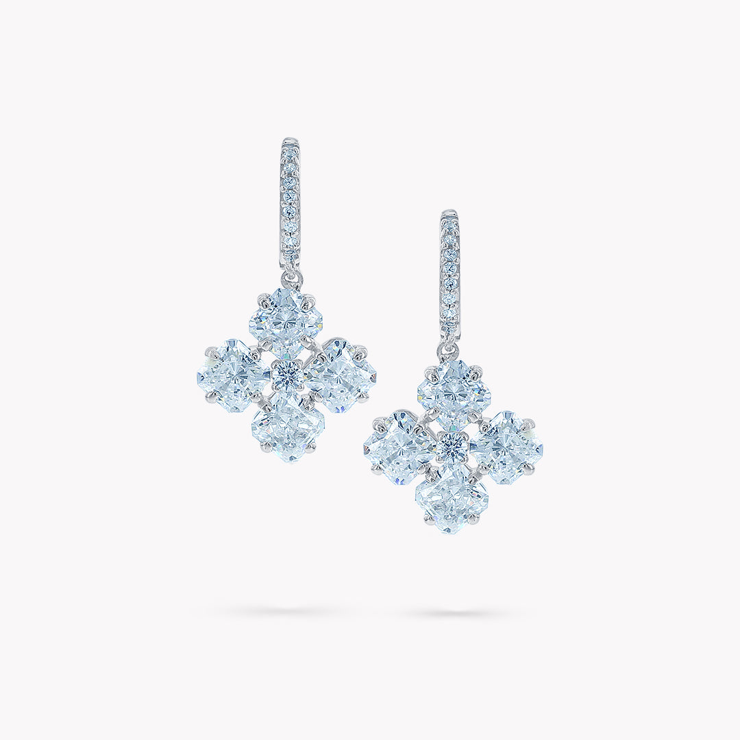 Flower Drop Earrings