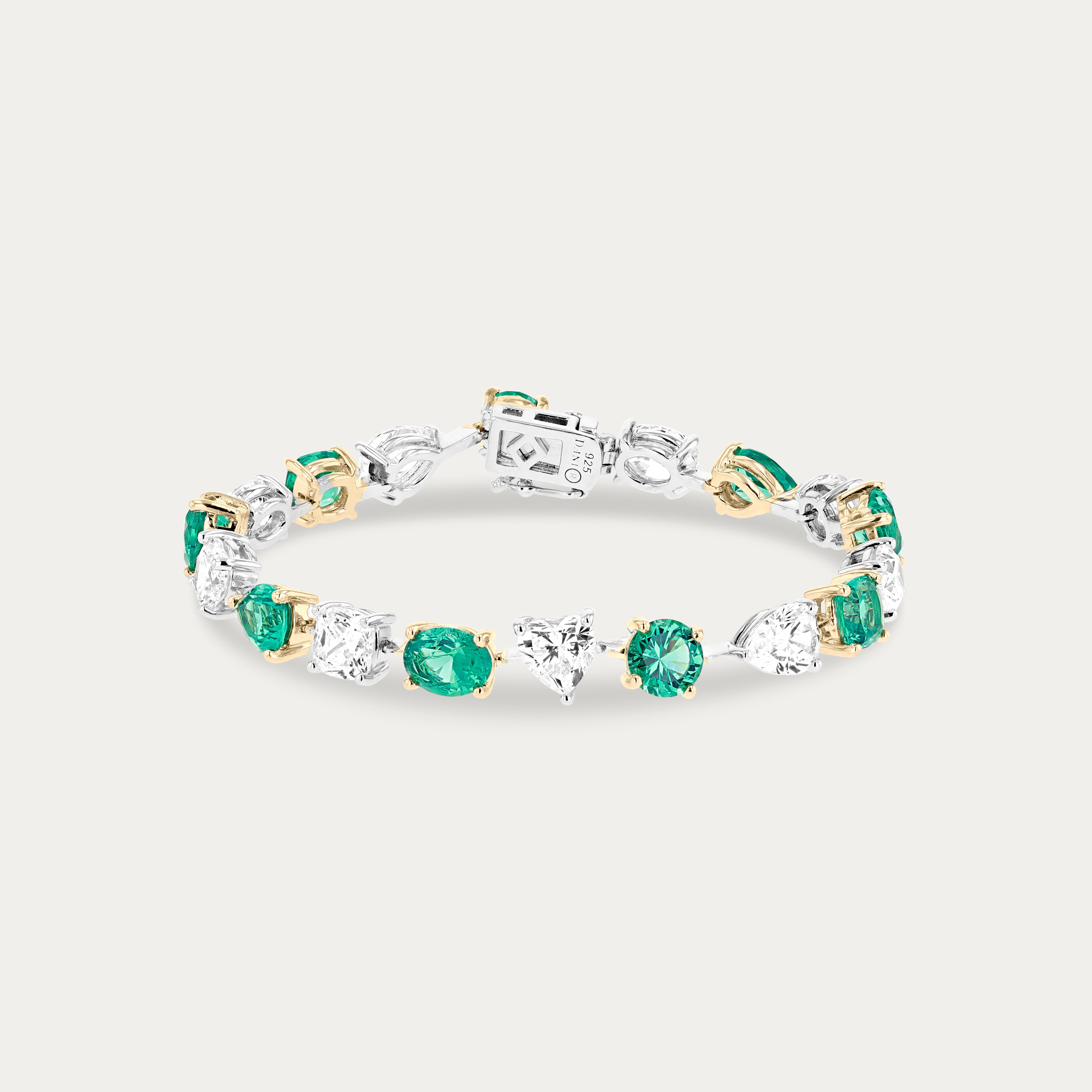 Glowing Harmony Multi-Cut Bracelet