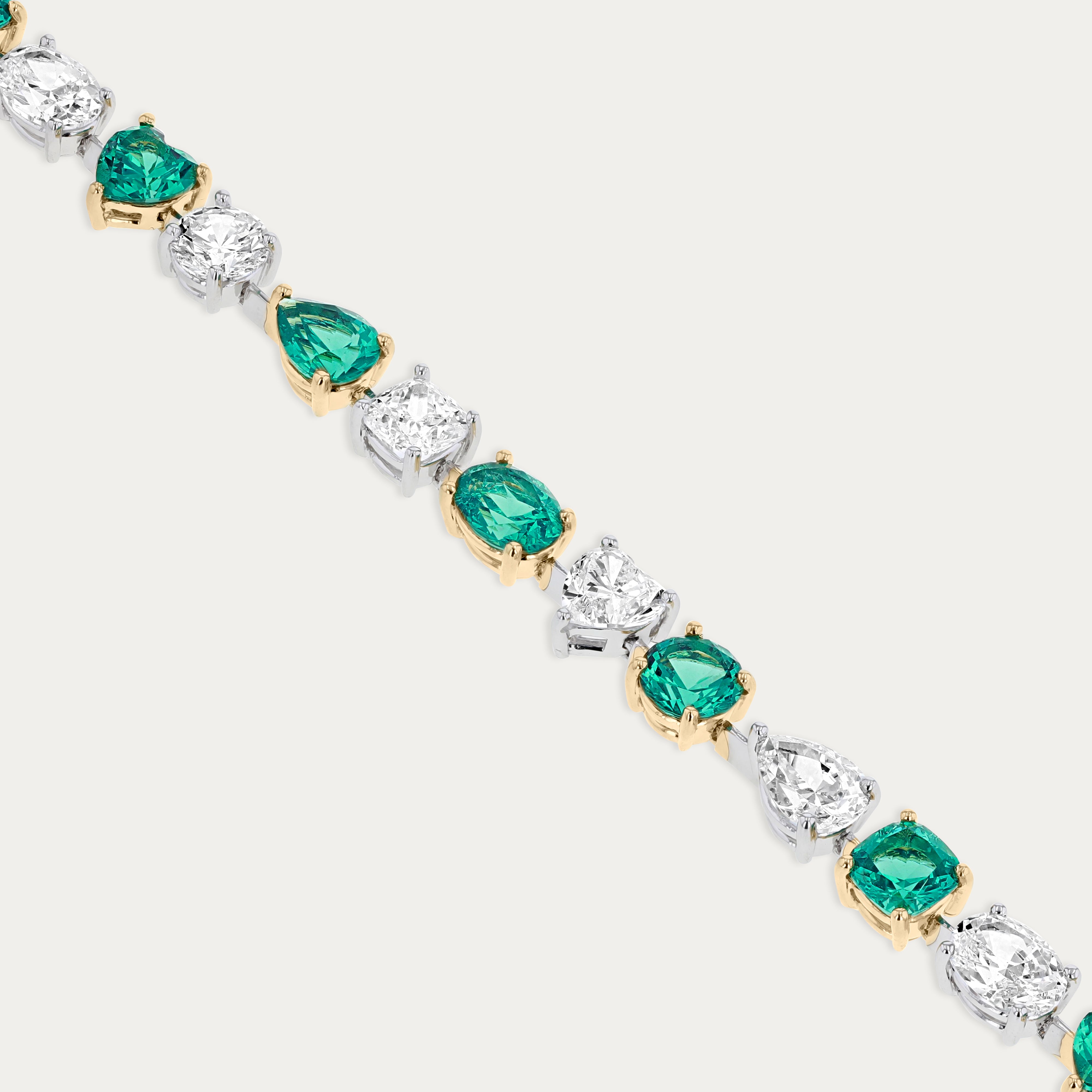 Glowing Harmony Multi-Cut Bracelet