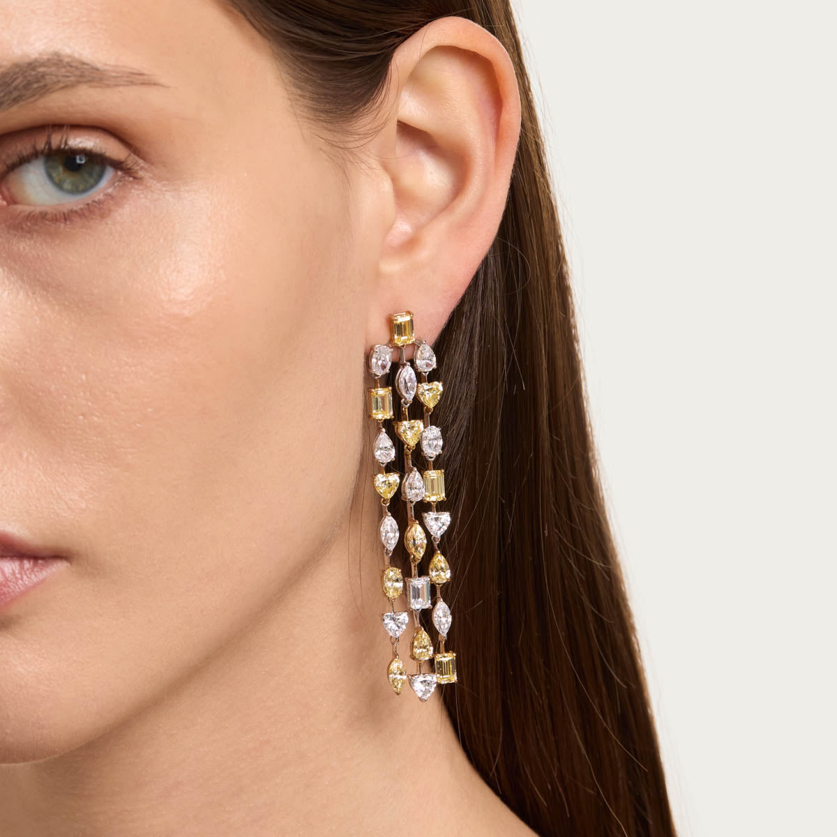 Multi-Cut Statement Earrings
