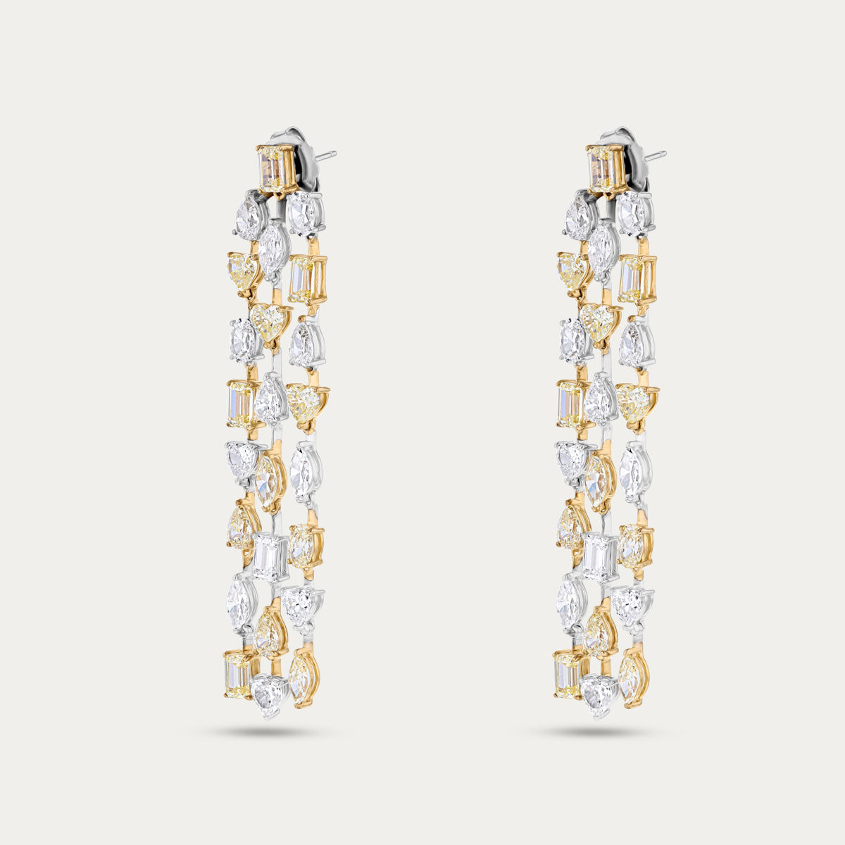 Multi-Cut Statement Earrings