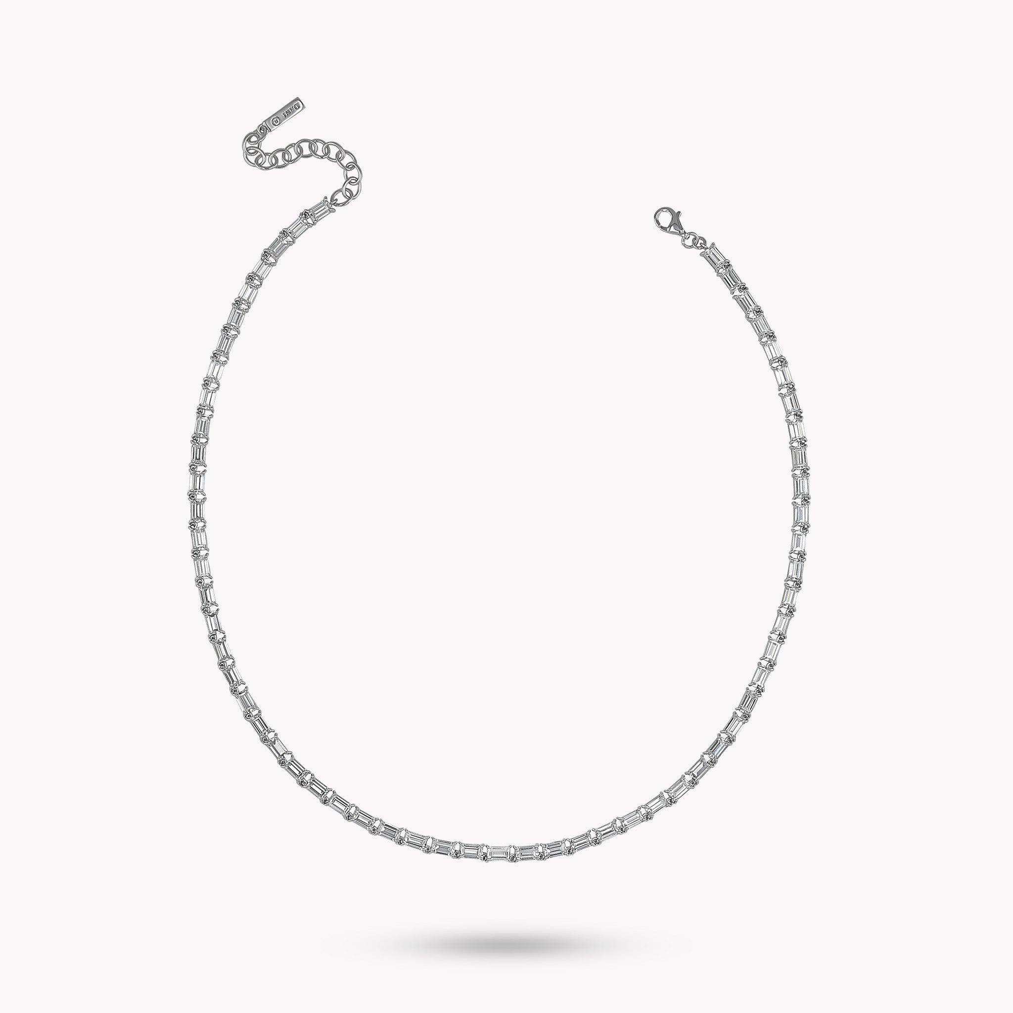 Fancy Shape Long Necklace