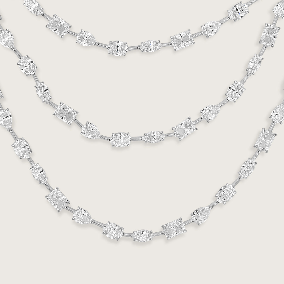 Refined Multi-Layer Necklace