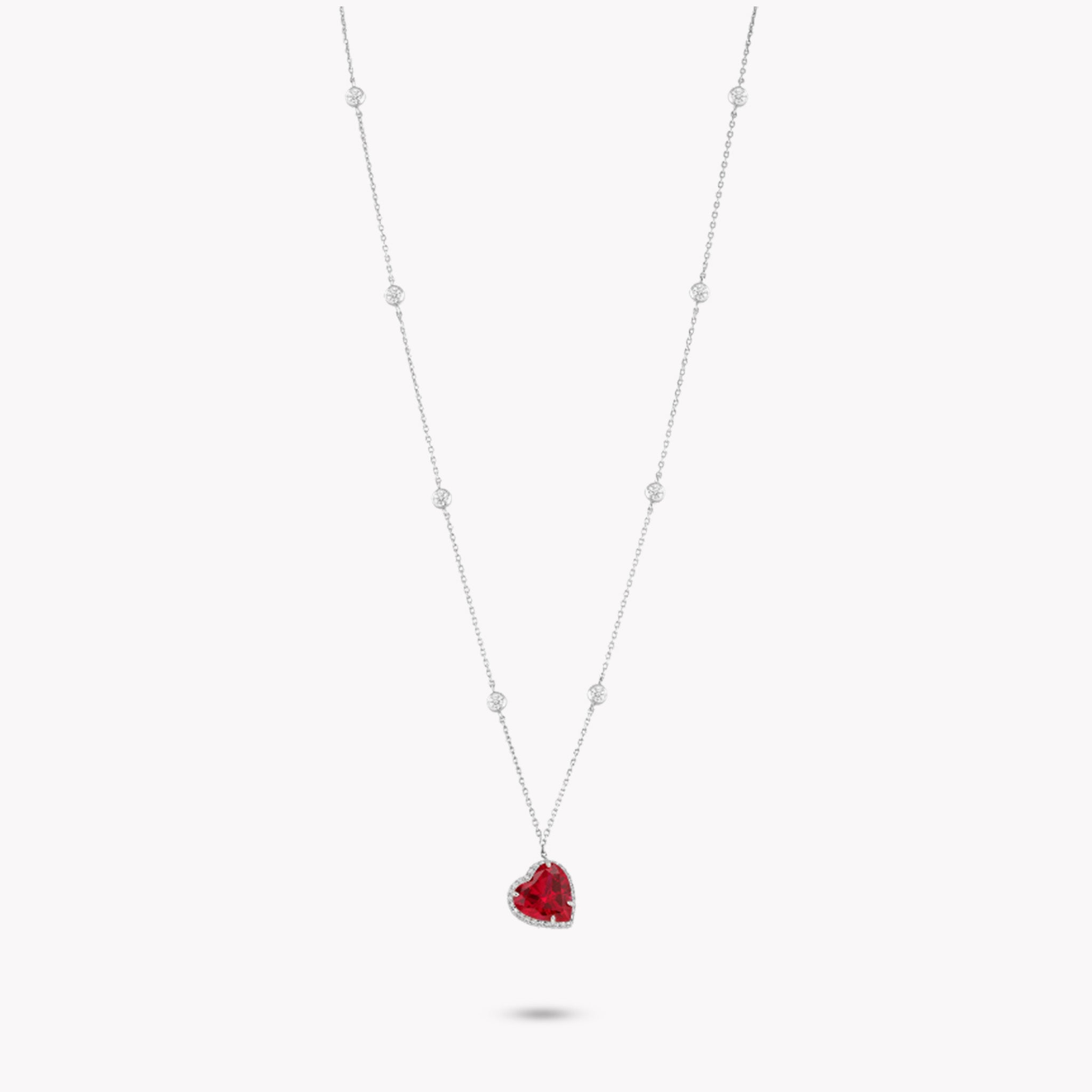 DANI 'Halo' Pave Drop Pendant