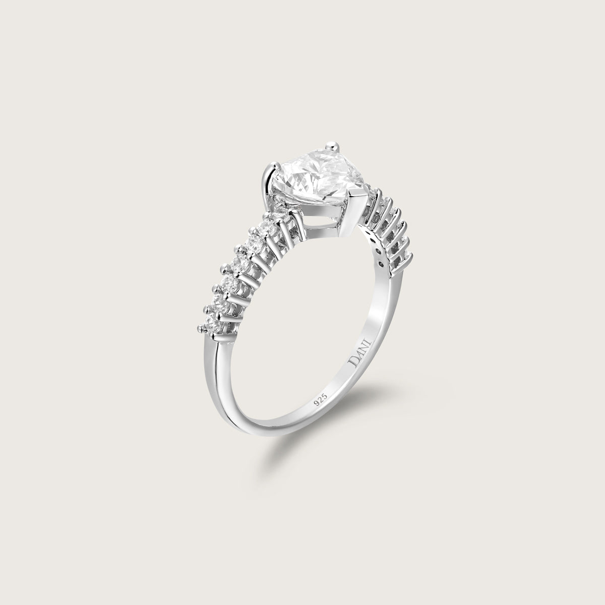 Trio Heart Rings