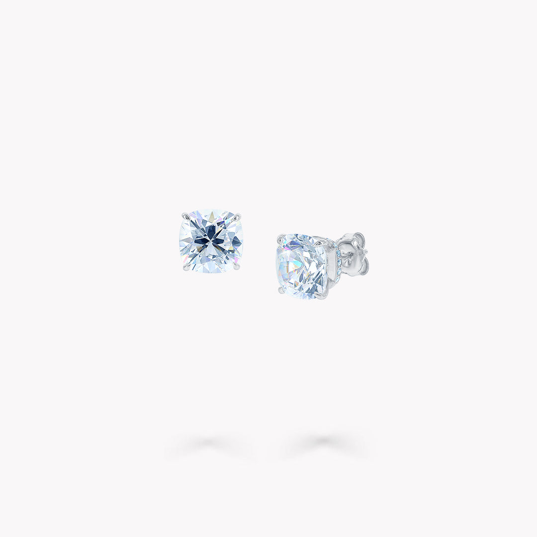 Pave Stud Earrings