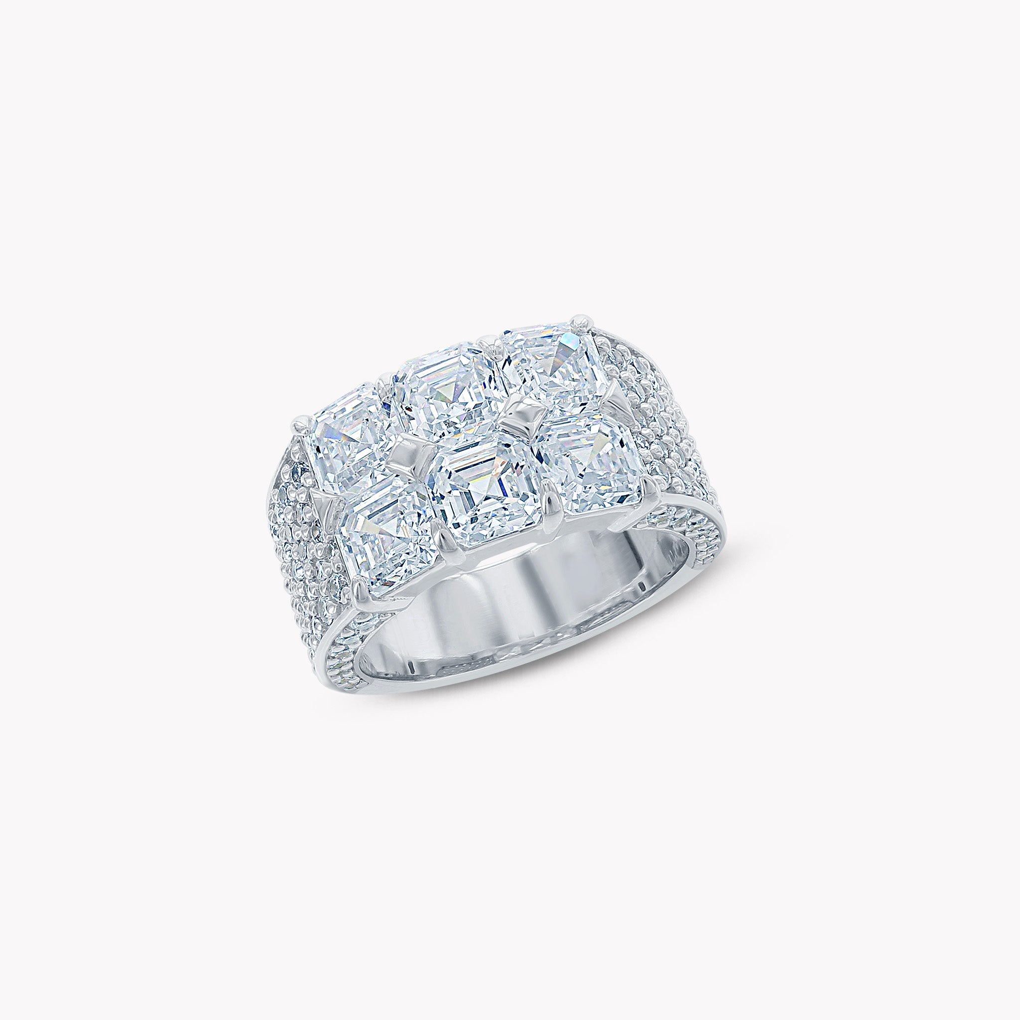 DANI 'Arch' Ring with Pave