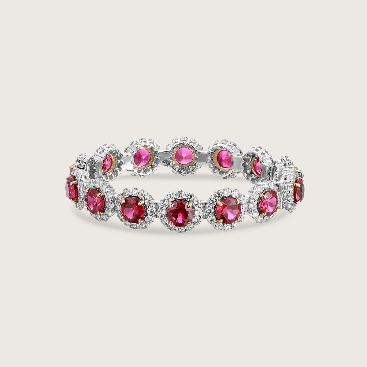 Ruby Glam Bangle