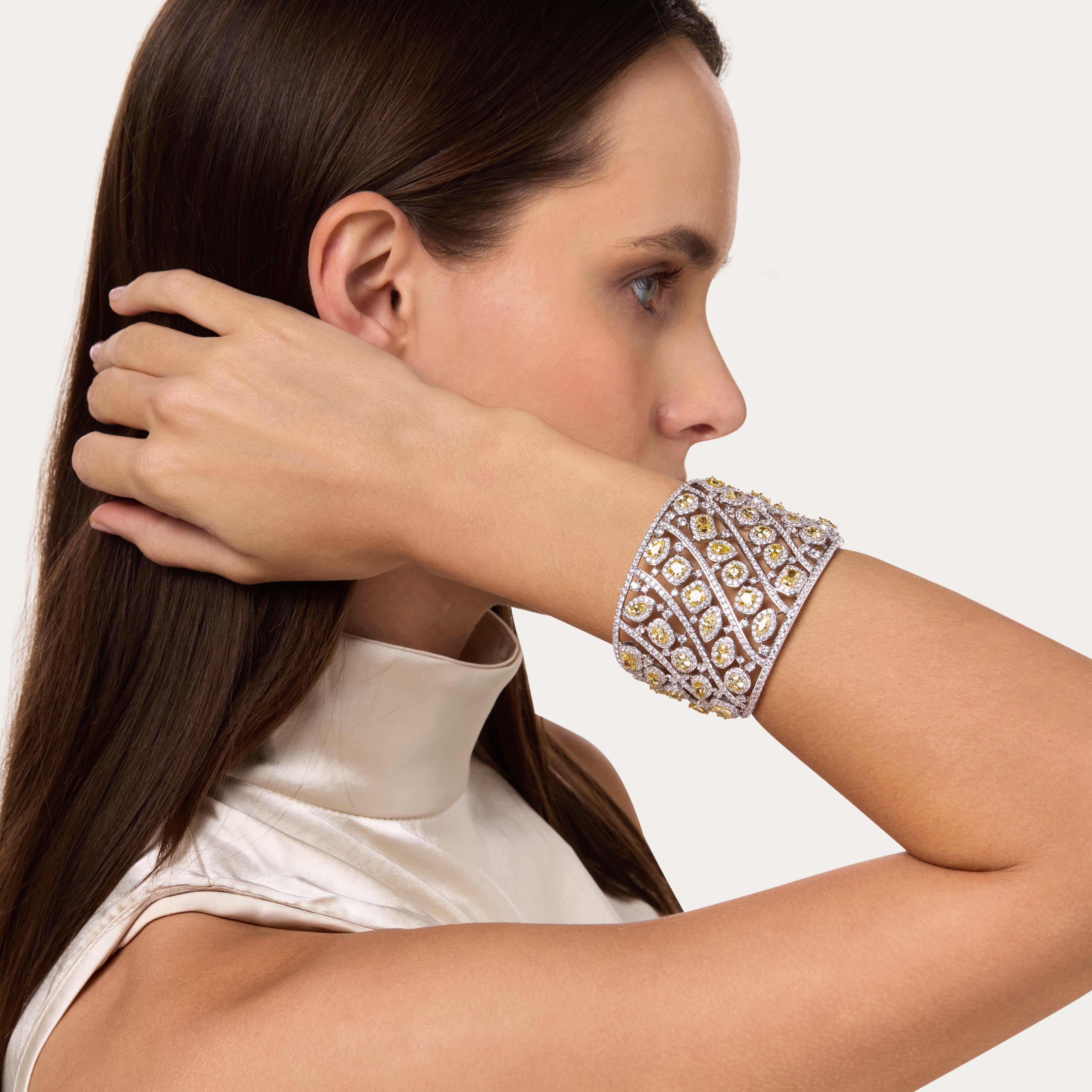 Emerald Luster Earrings