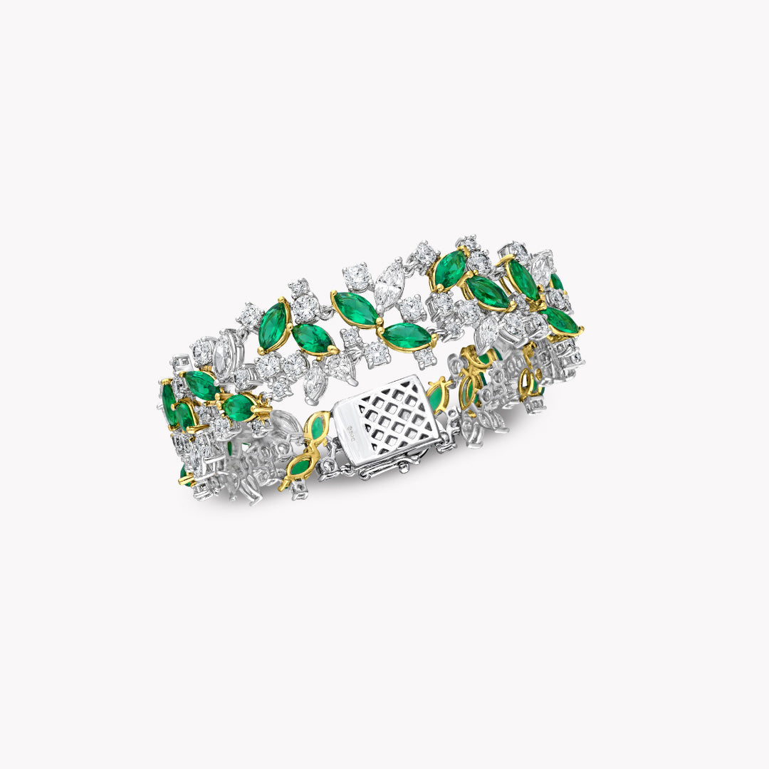 Multi Shape Cuff Bracelet