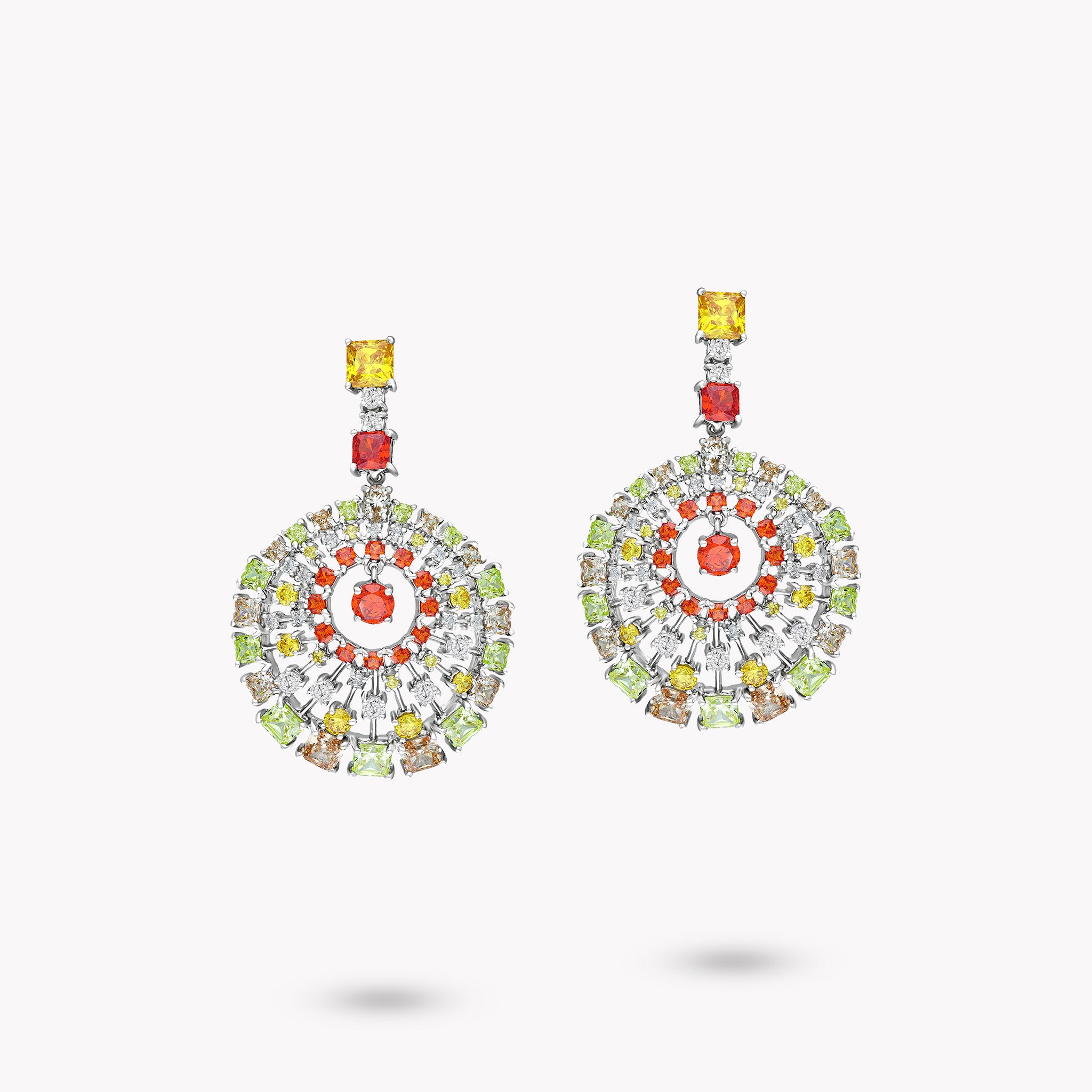 Fancy Shape Chandelier Drop Earrings