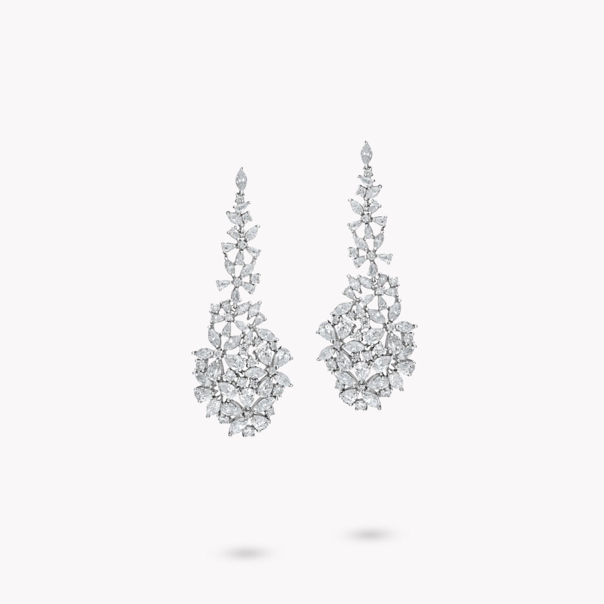 Fancy Shape Chandelier Earrings