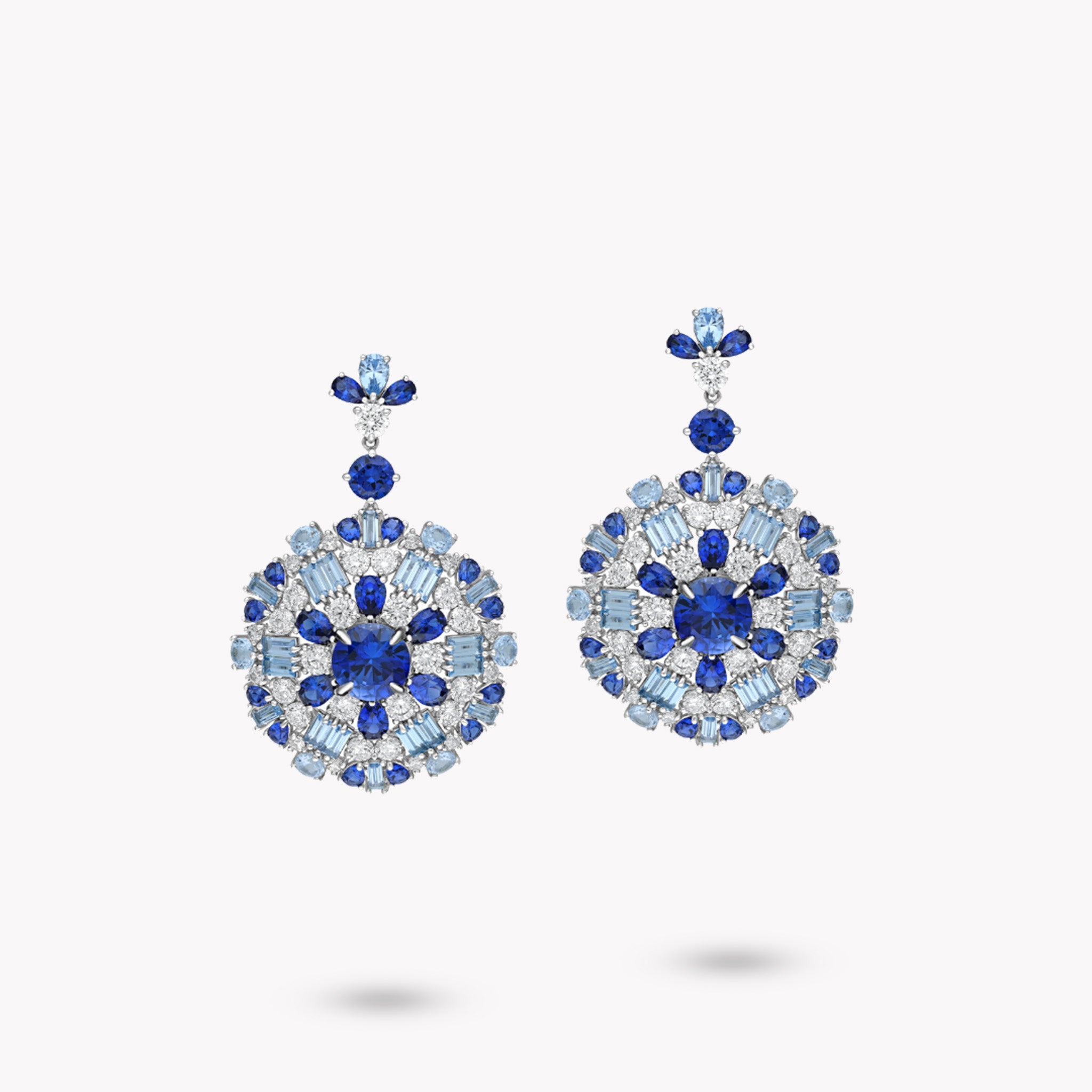 Fancy Shape Chandelier Earrings