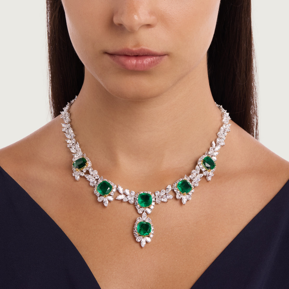 Emerald Majesty Necklace