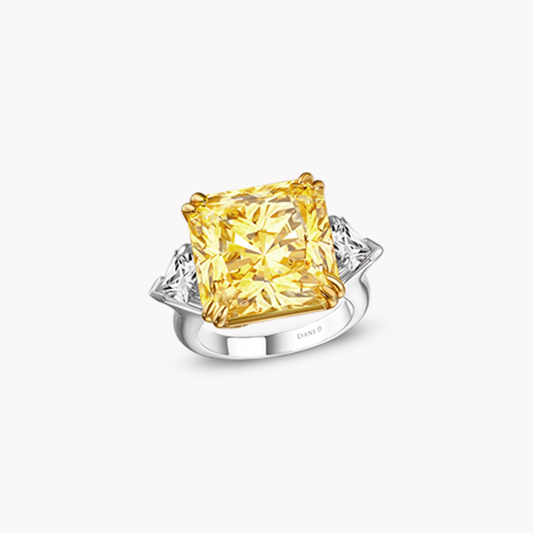 Fancy Shape 3 Stone Ring