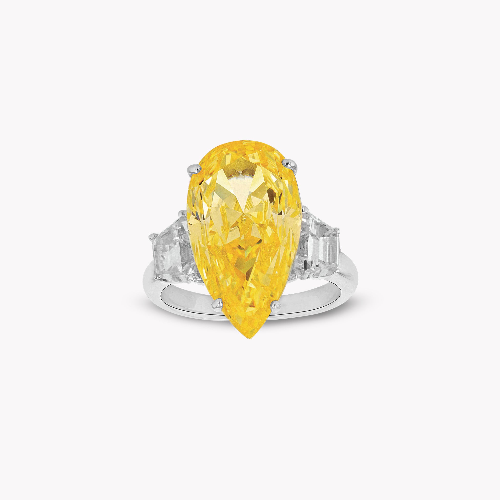 Fancy Shape 3 Stone Ring