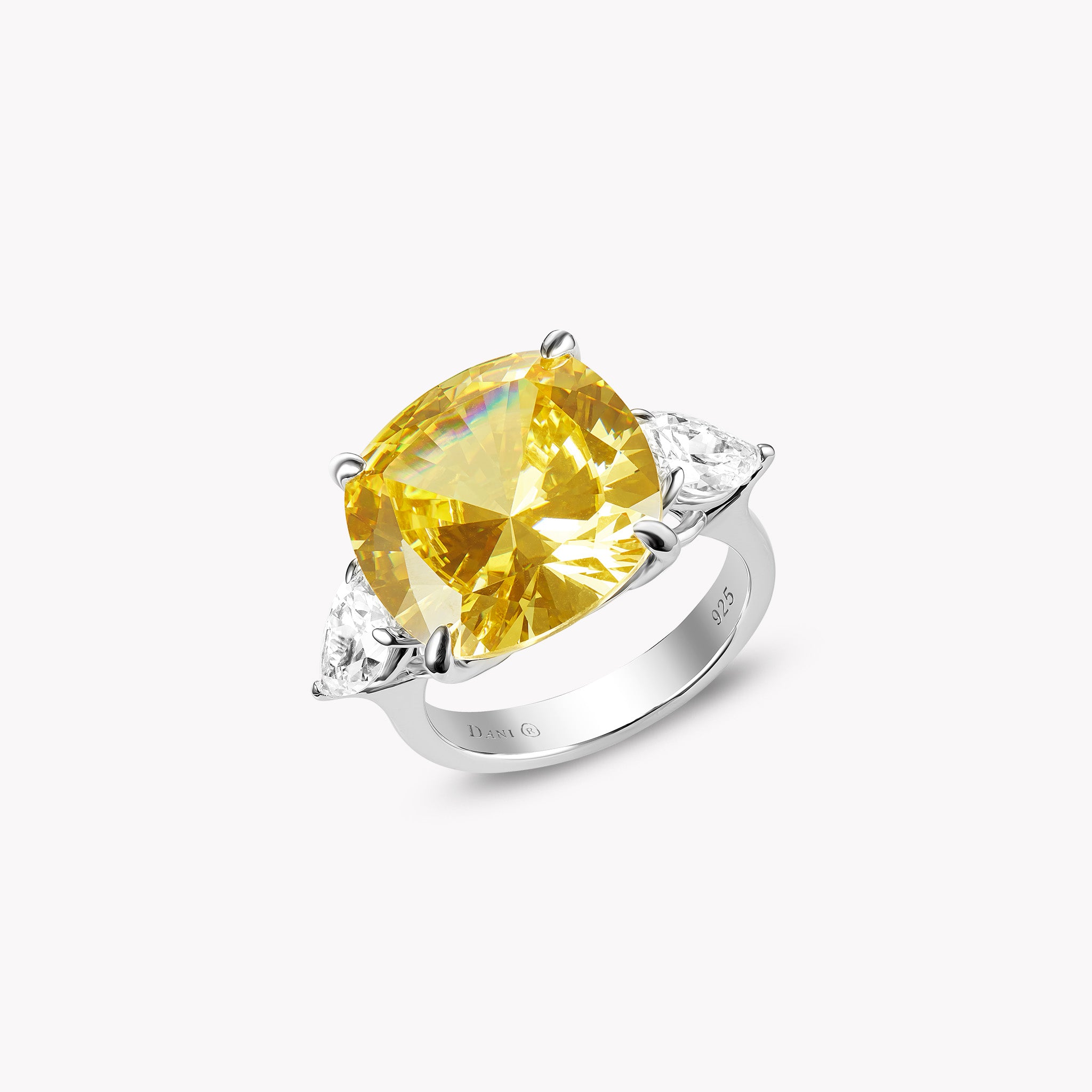 Fancy Shape 3 Stone Ring