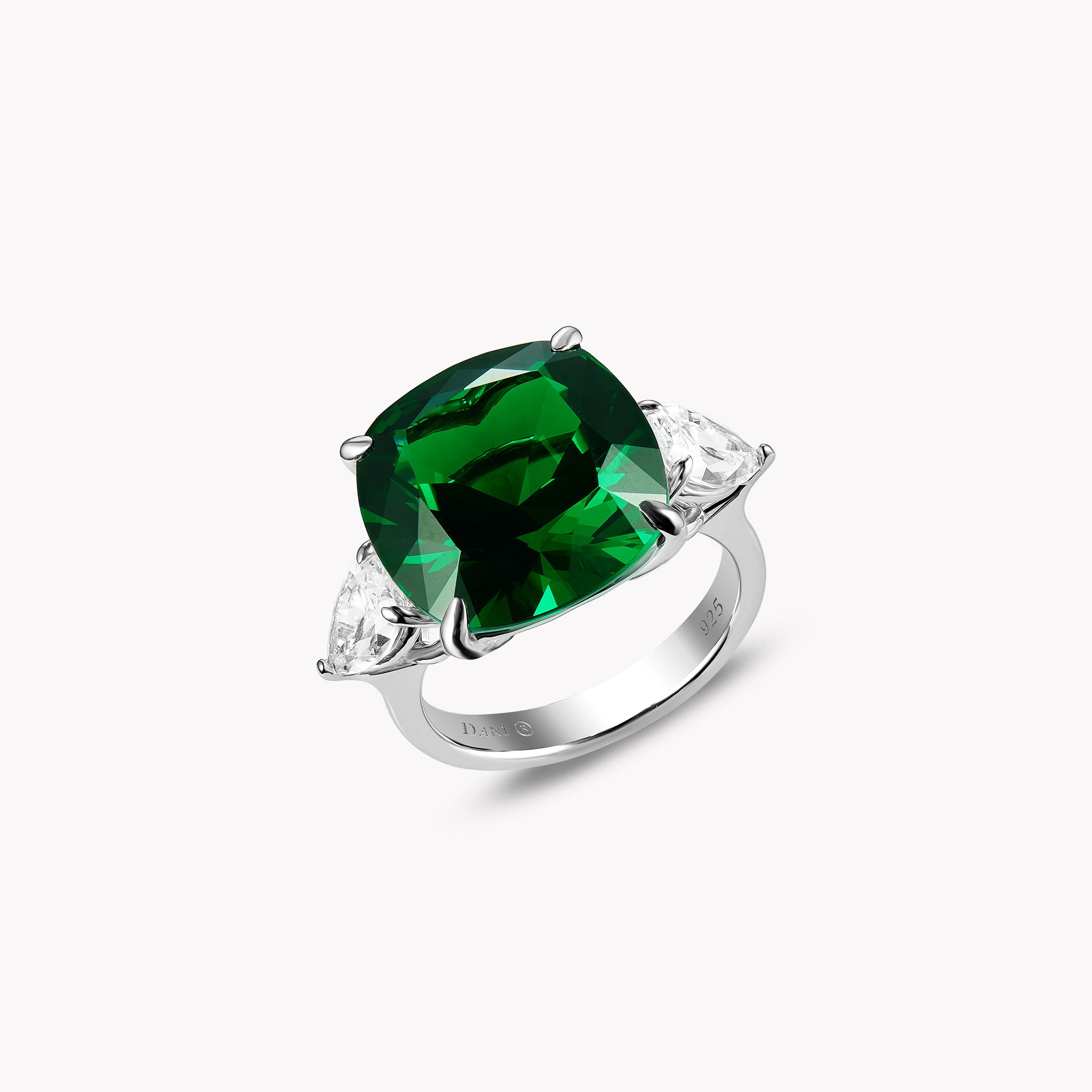 Fancy Shape 3 Stone Ring