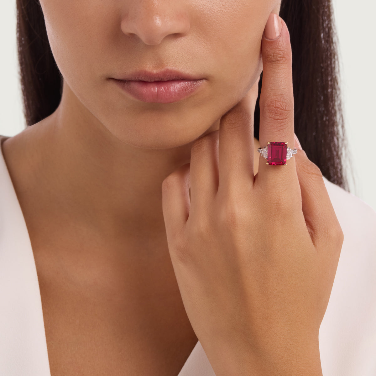 Ruby Charm Ring