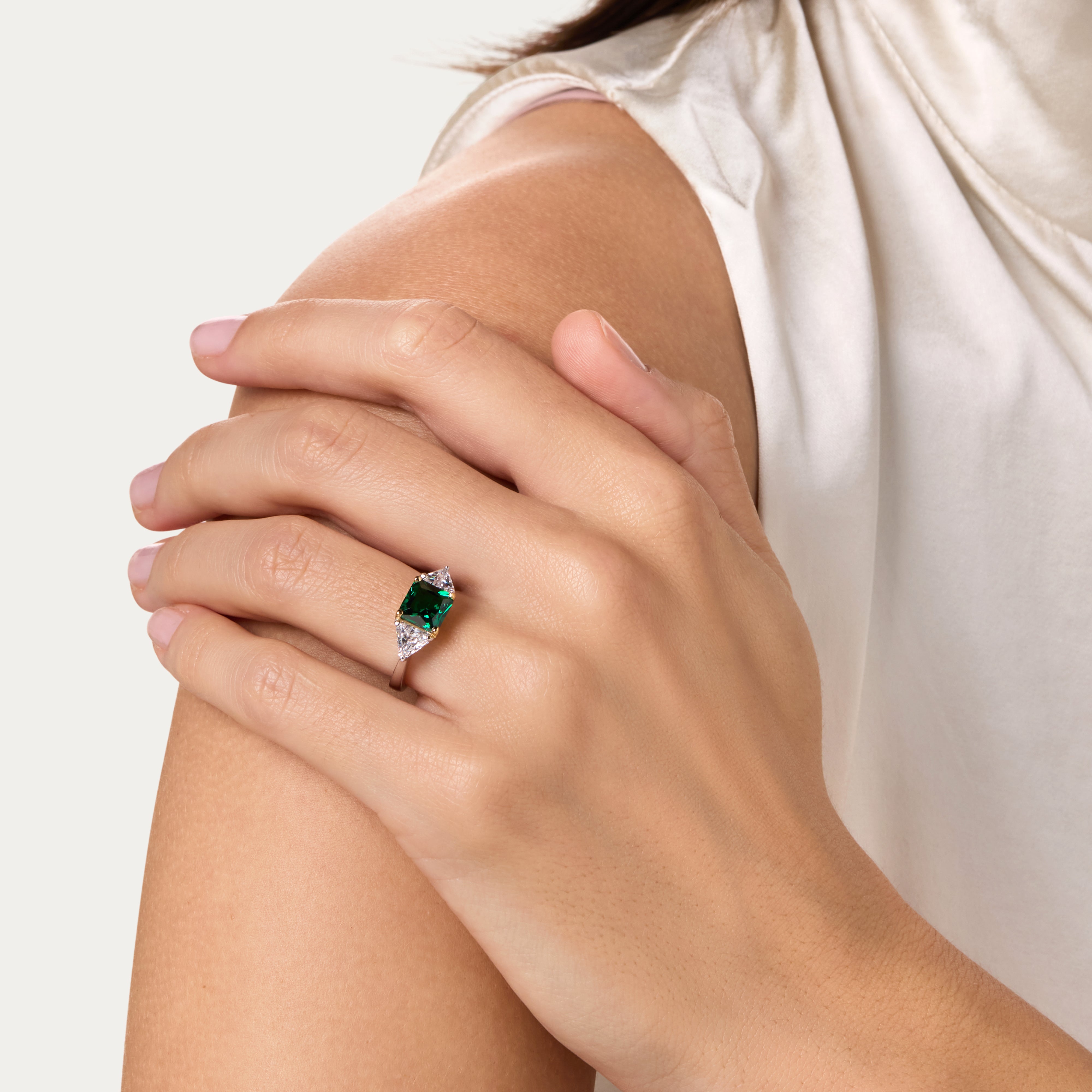 Framed Square Ring