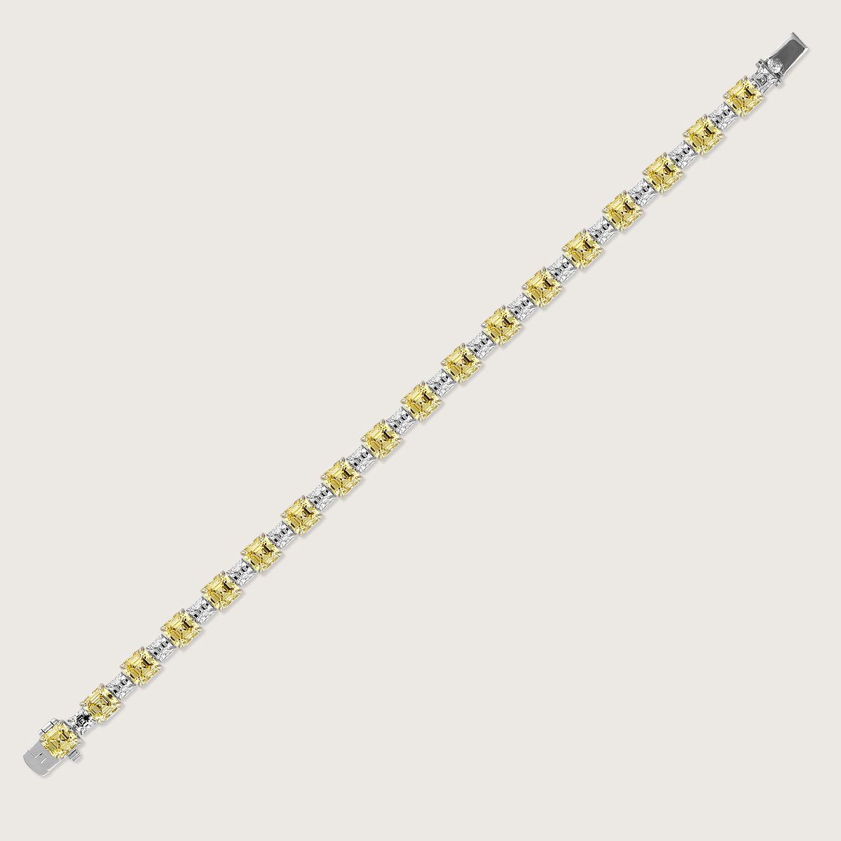 Duo-Tone Sparkling Bracelet