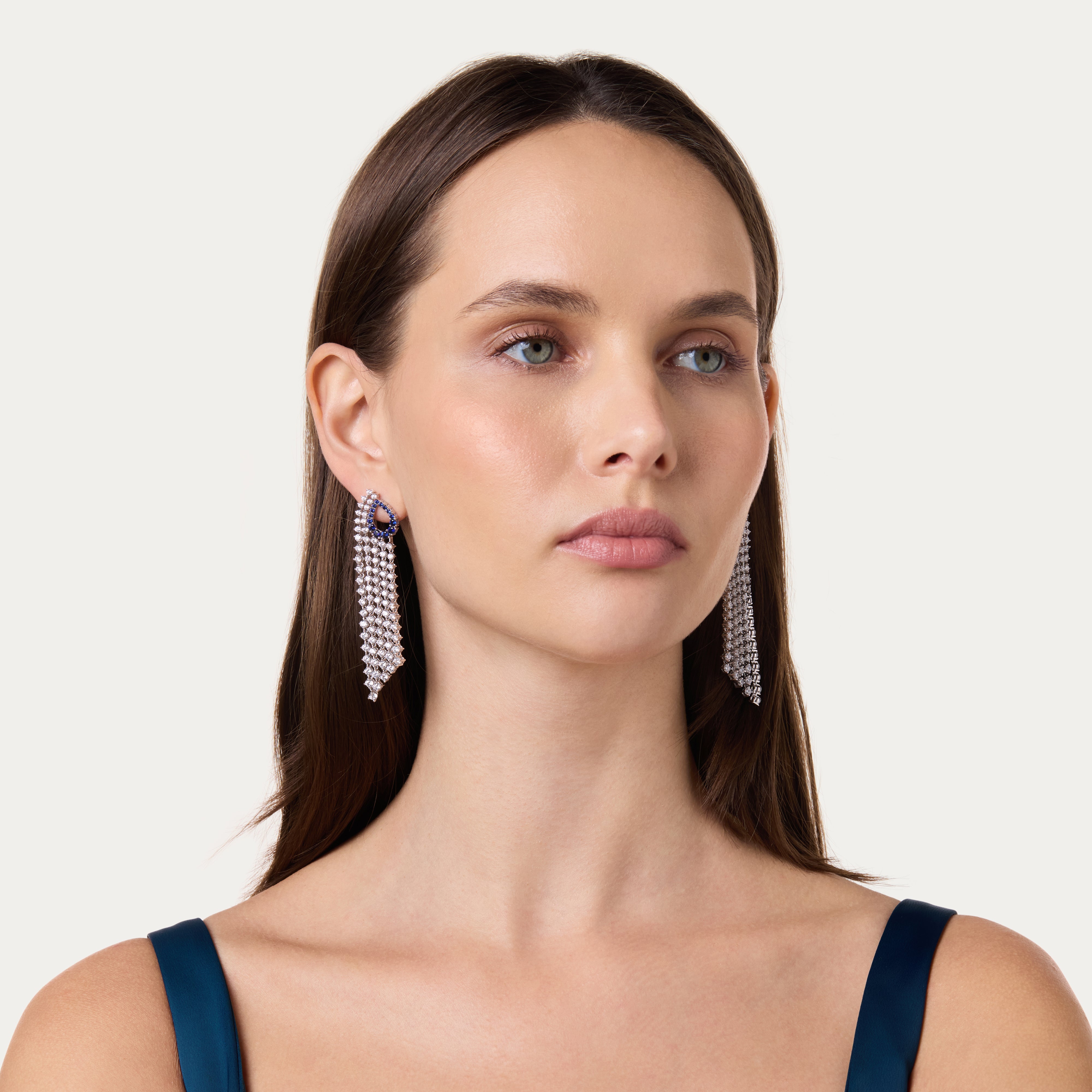 Fringe Collar Earrings