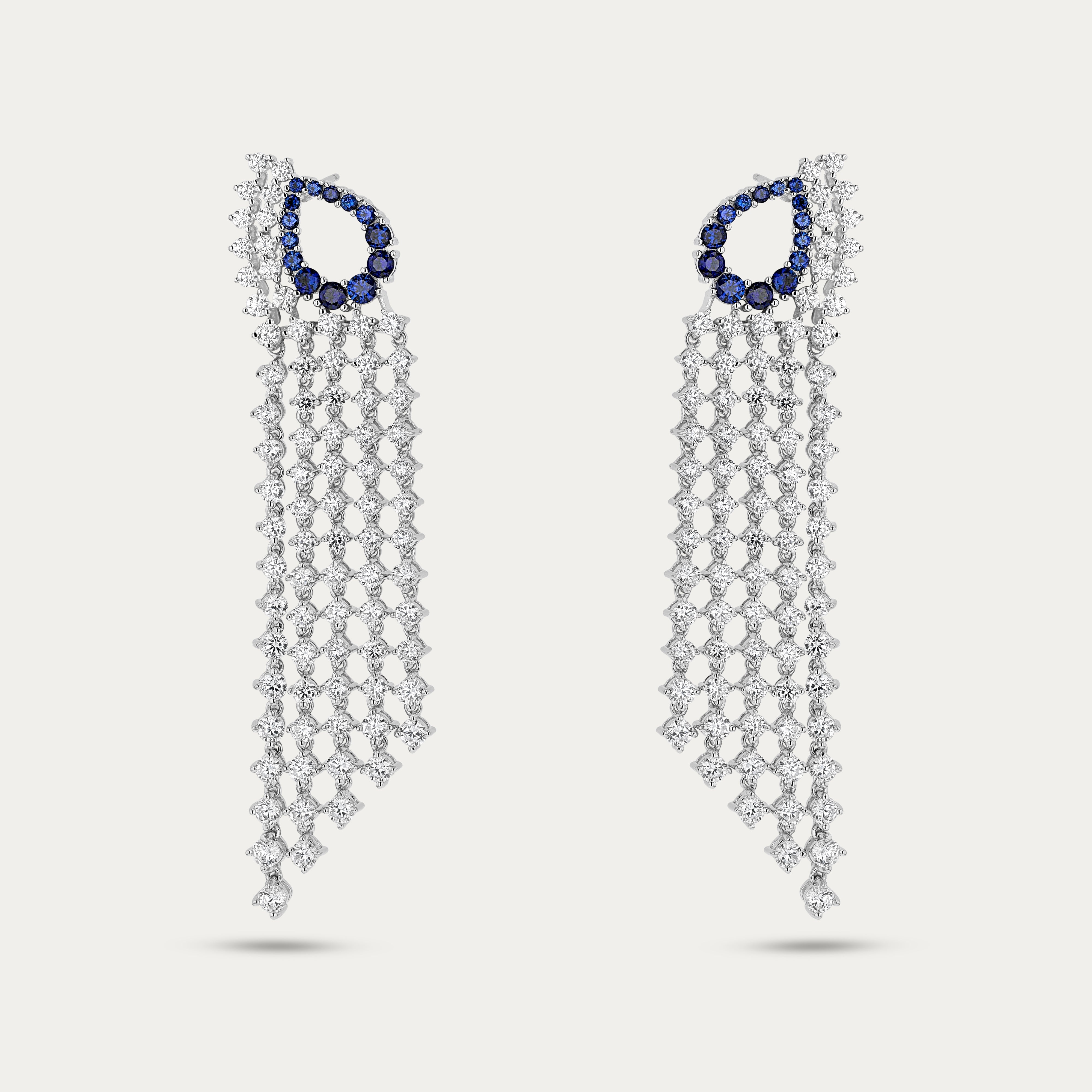 Fringe Collar Earrings