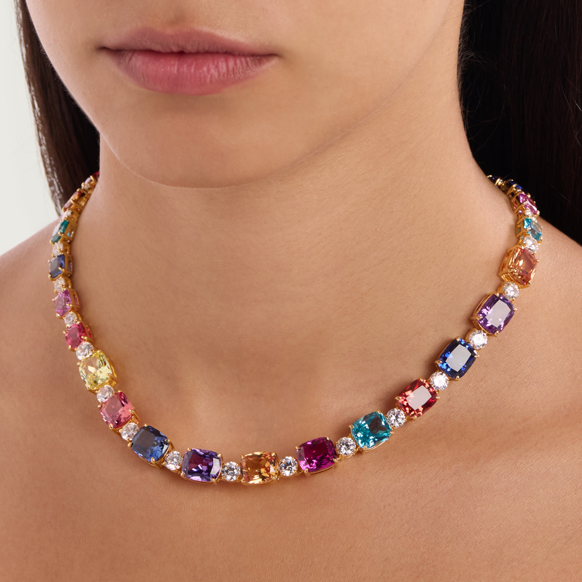 Multicolor Gemstone Necklace