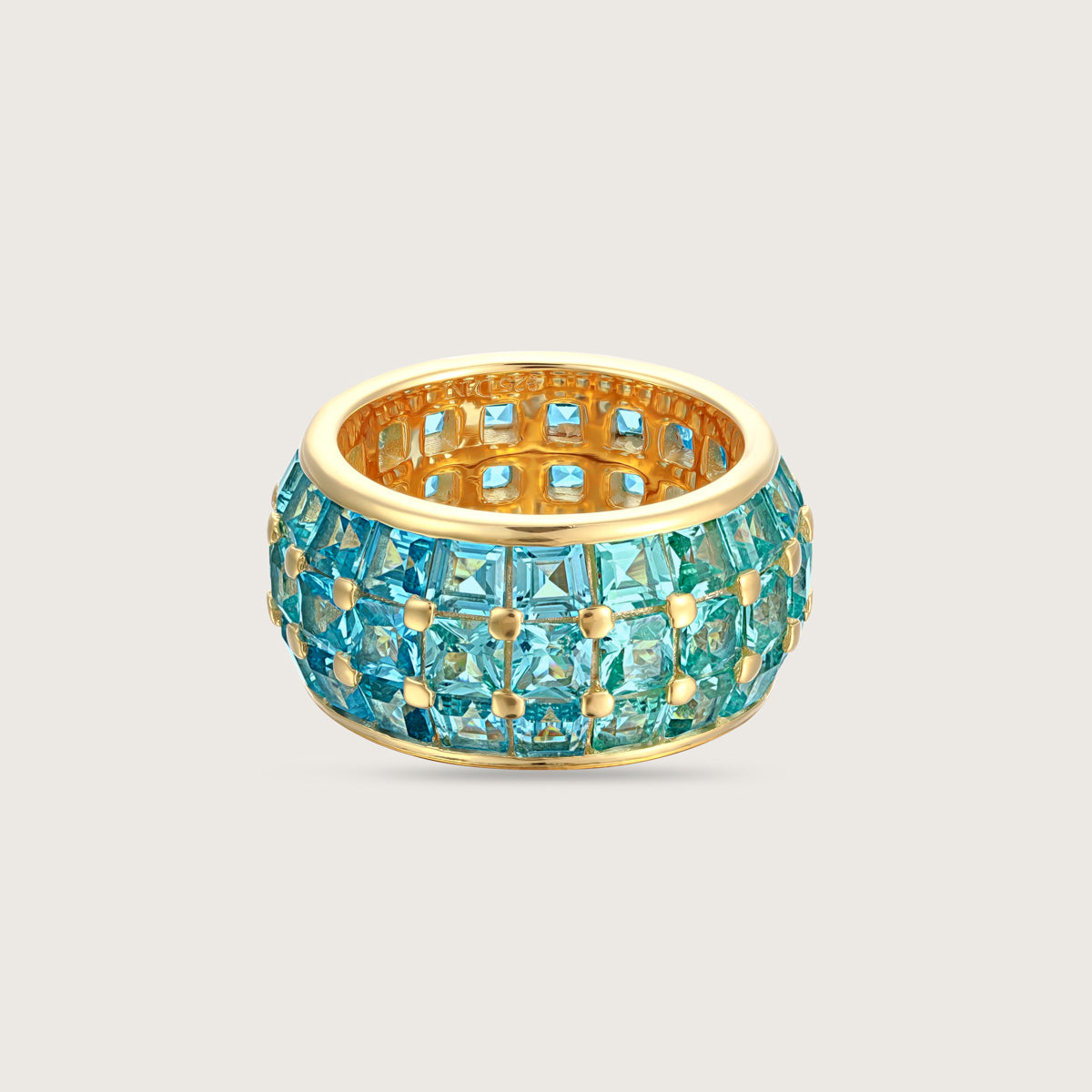 Aqua Dazzle Ring
