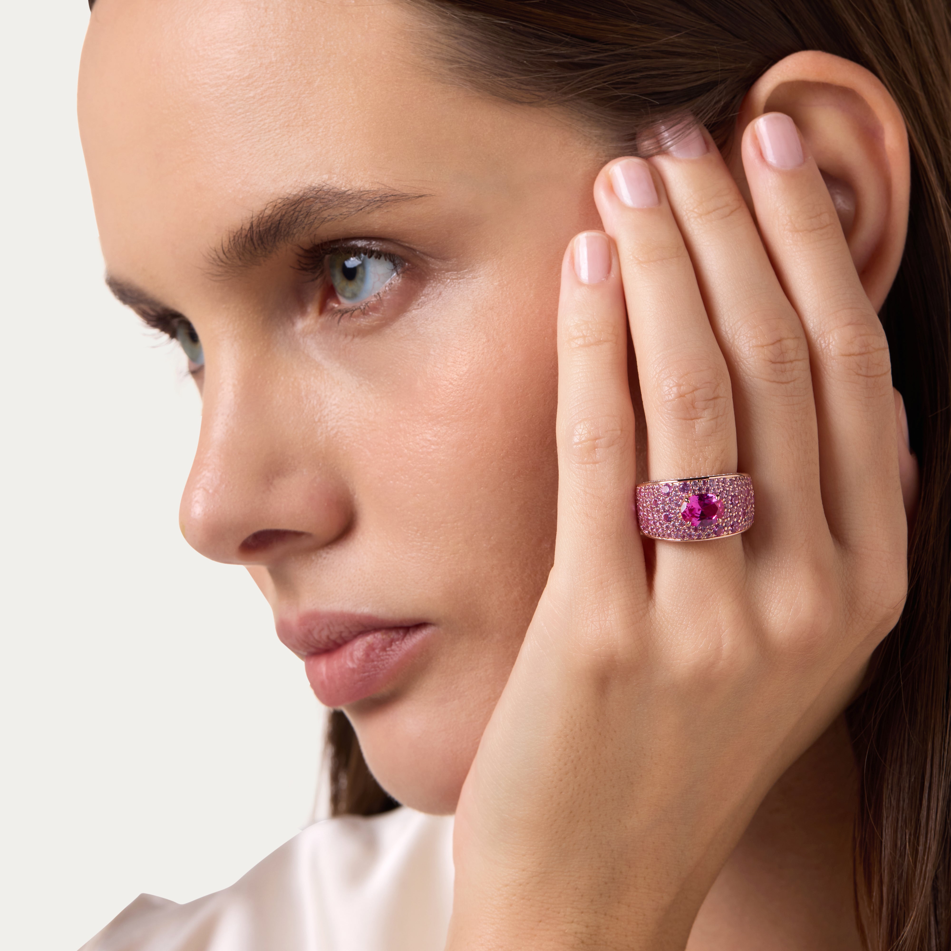 Ruby Royale Glow Ring