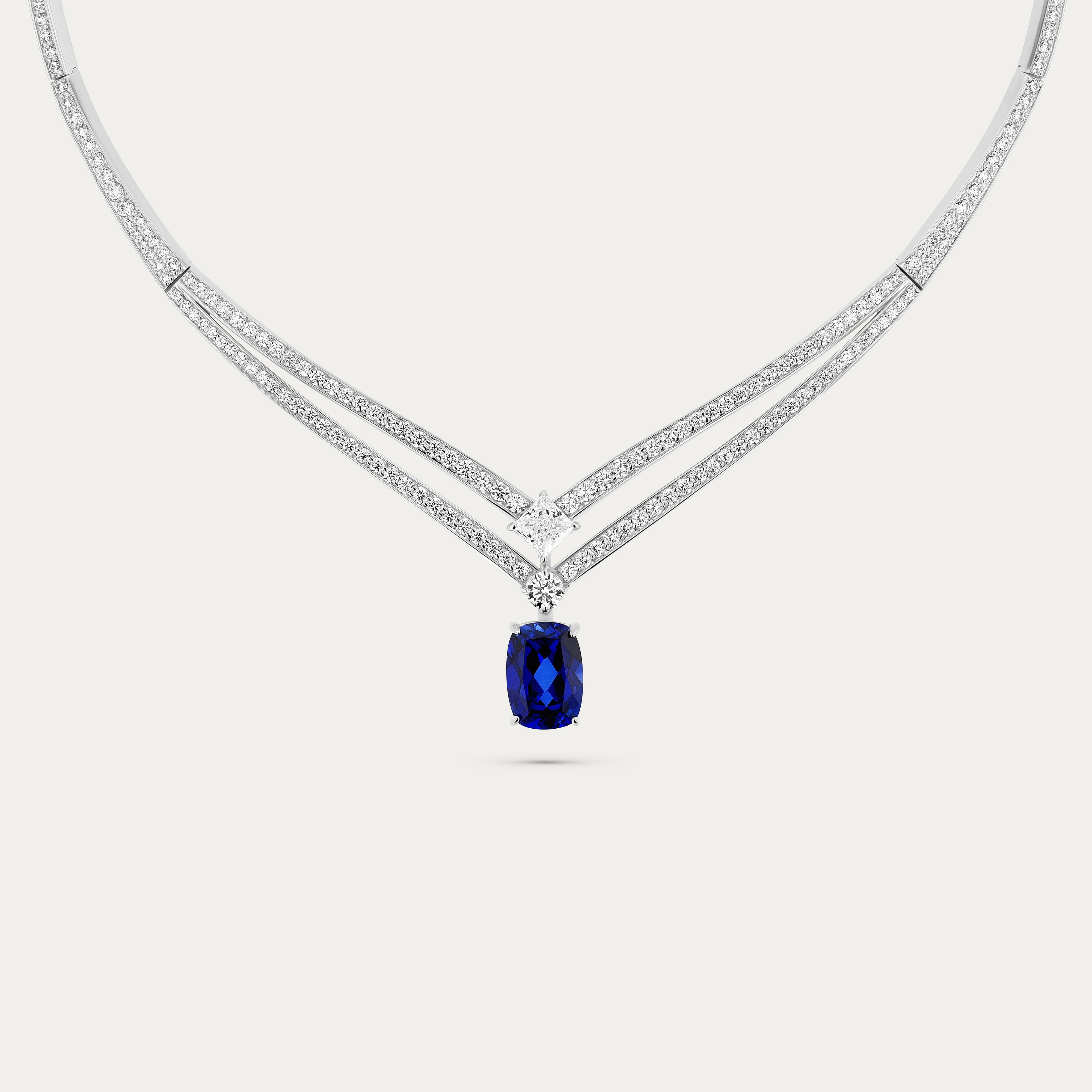Sapphire Midnight Grace Necklace